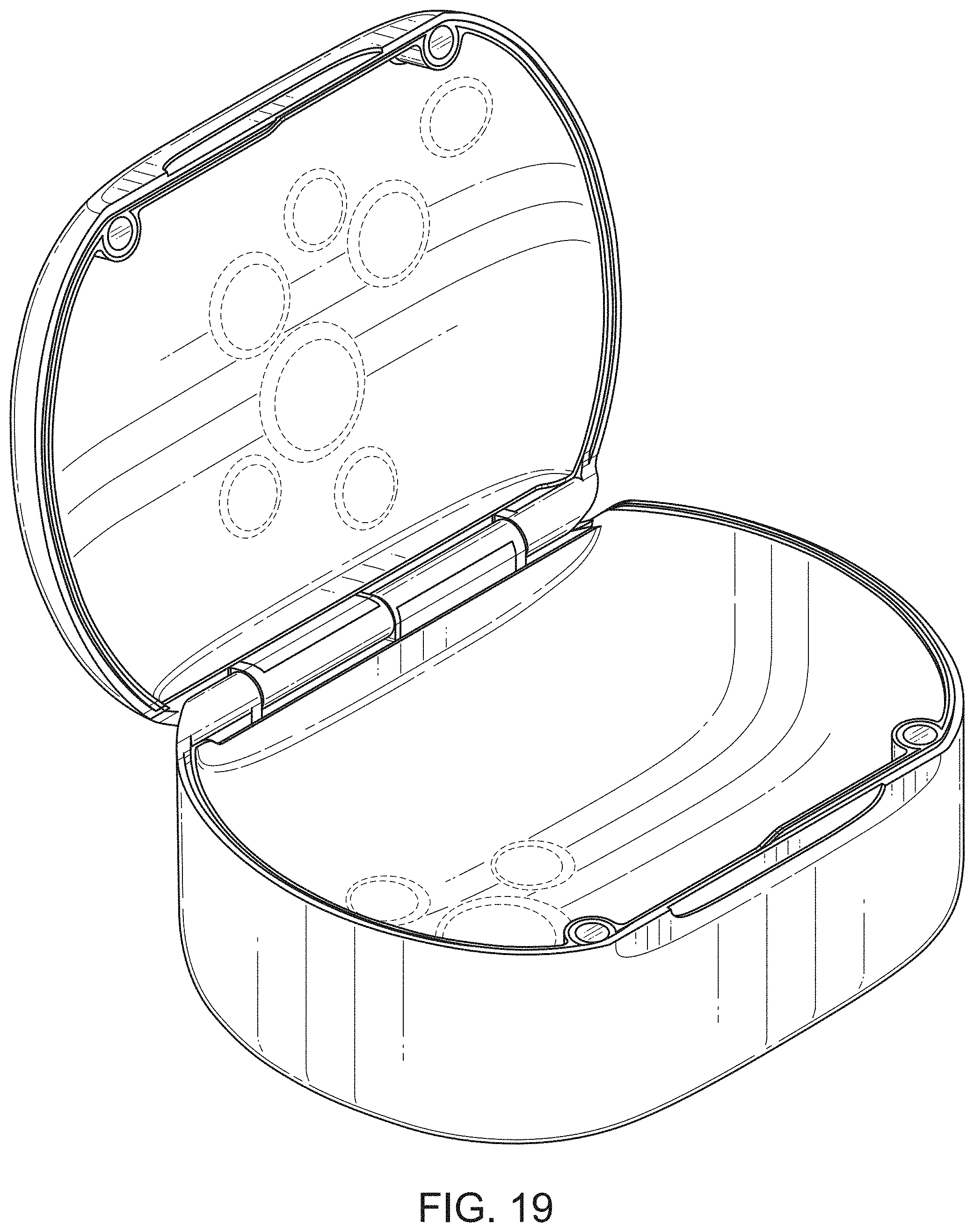 Patent USD1000616 Figure 19 – Case for dental apparatus