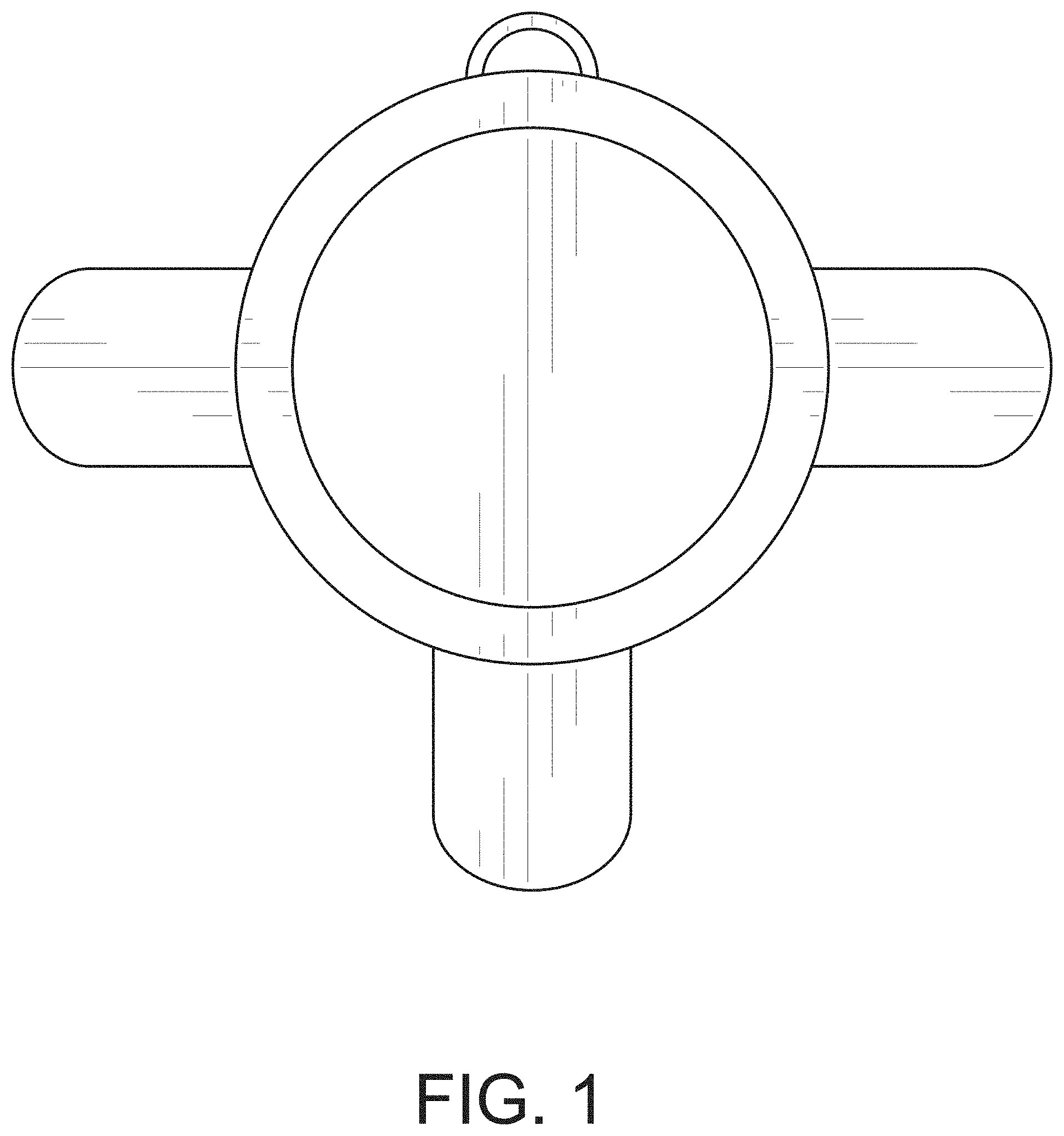 Patent USD1000618 Figure 1 – Teething ring