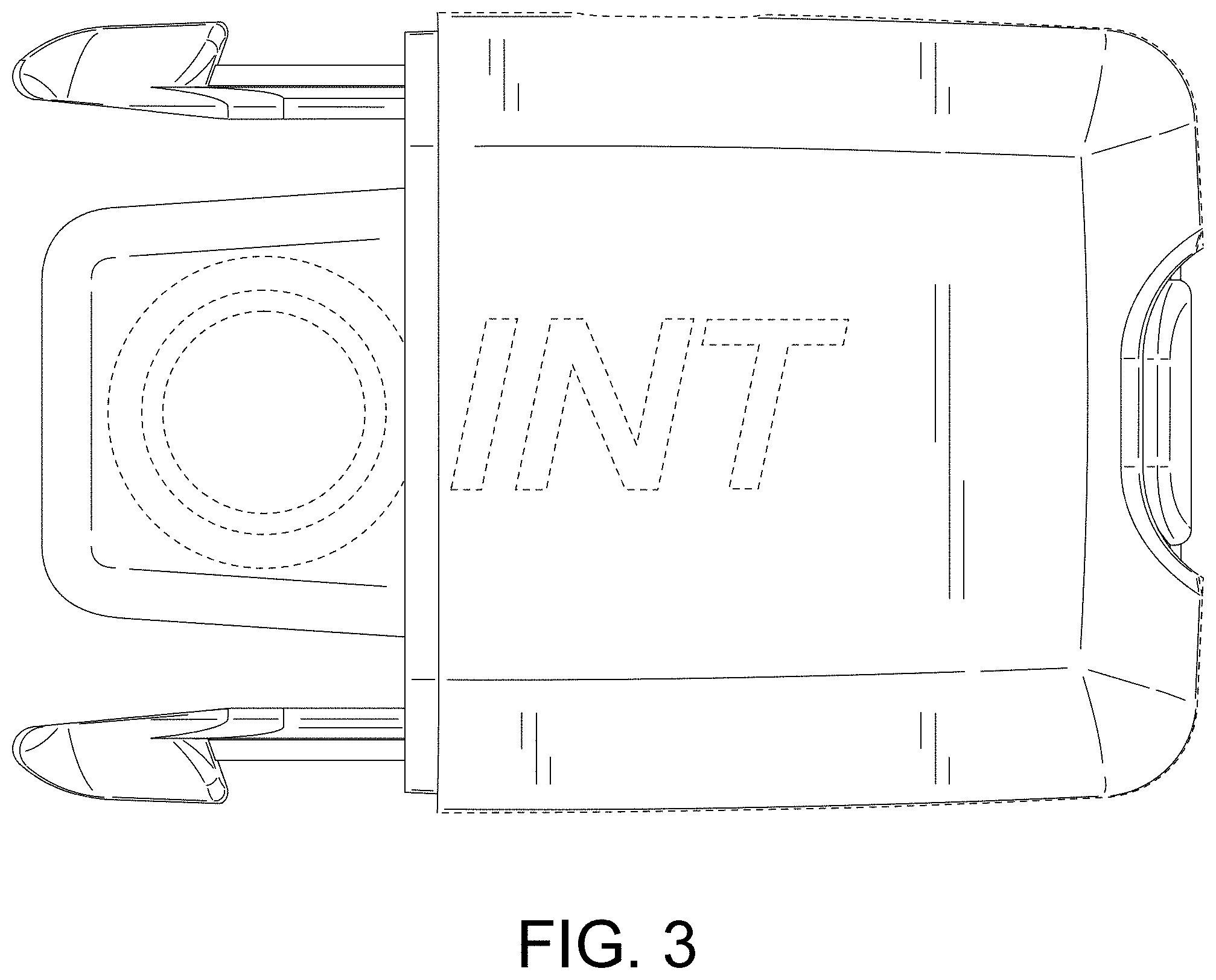 Patent USD1000619 Figure 3 – Electrical stimulator