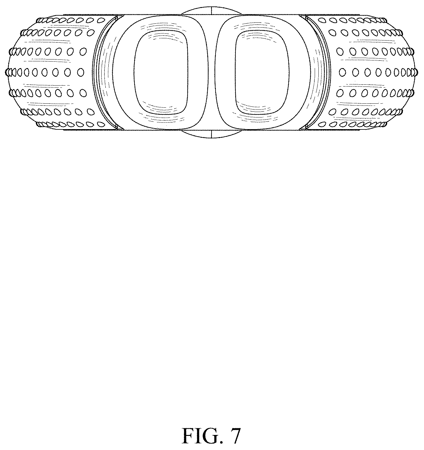 Patent USD1000620 Figure 7 – Stress reliever grip ring