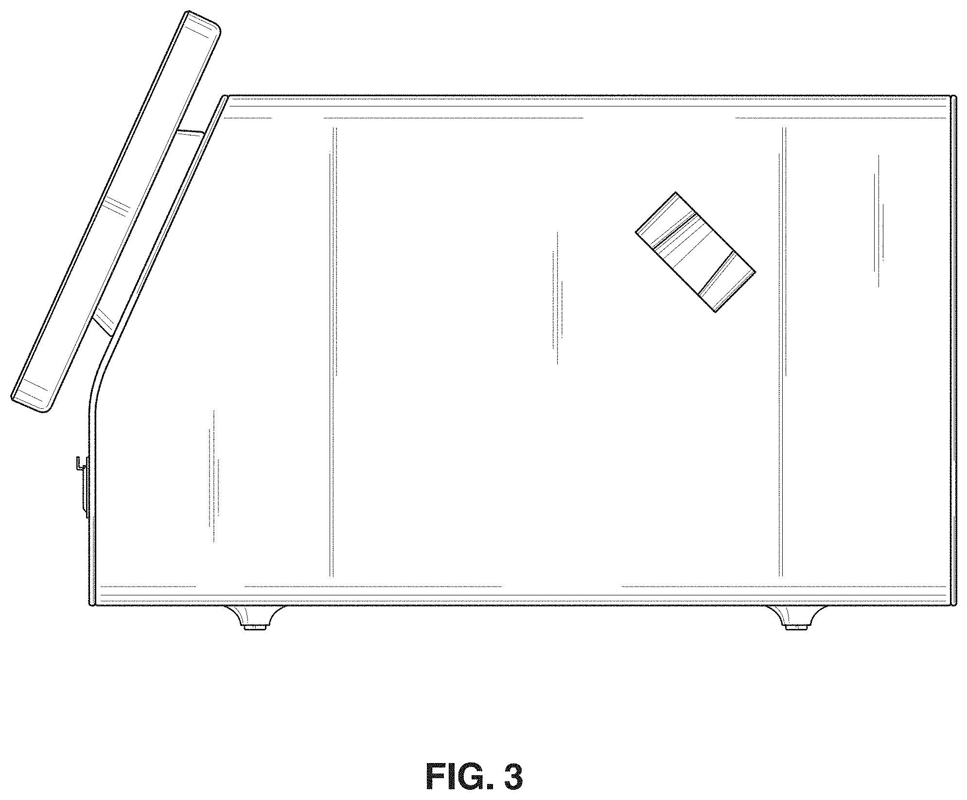 Patent USD1000622 Figure 3 – Organ fat reduction device
