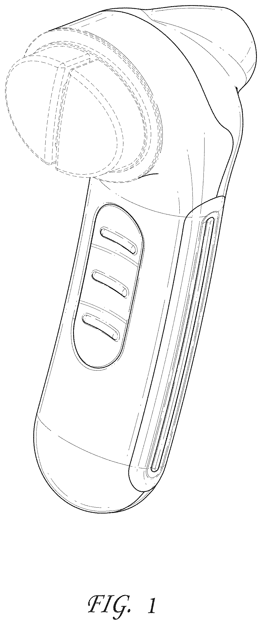 Patent USD1000624 Figure 1 – Personal care device with camera