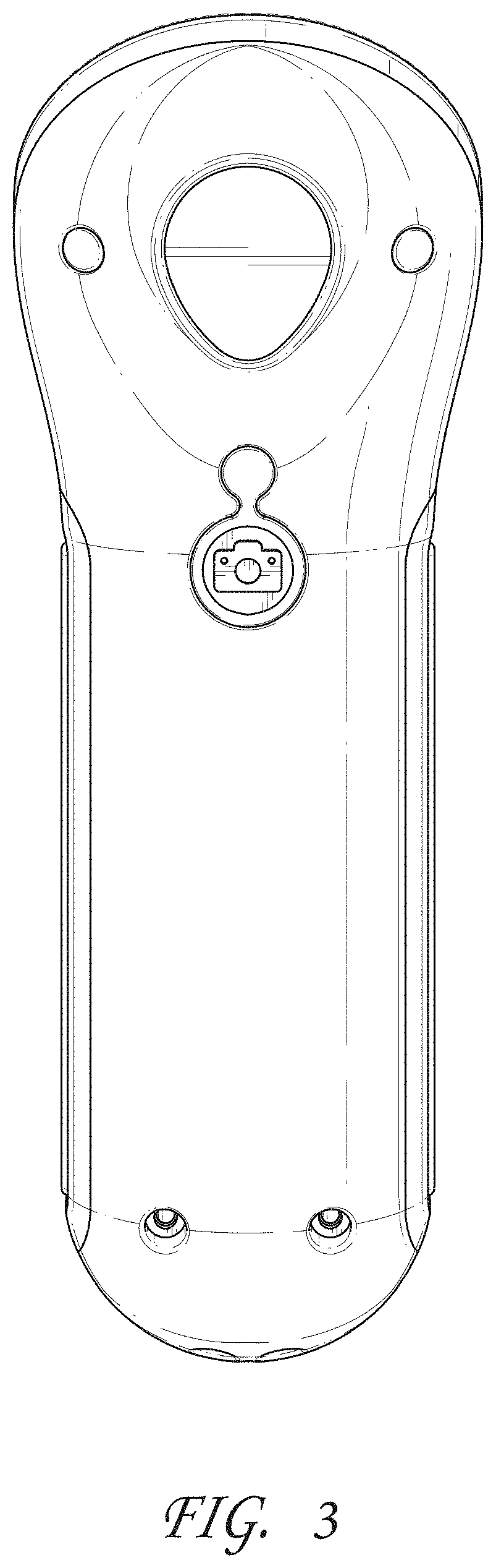 Patent USD1000624 Figure 3 – Personal care device with camera