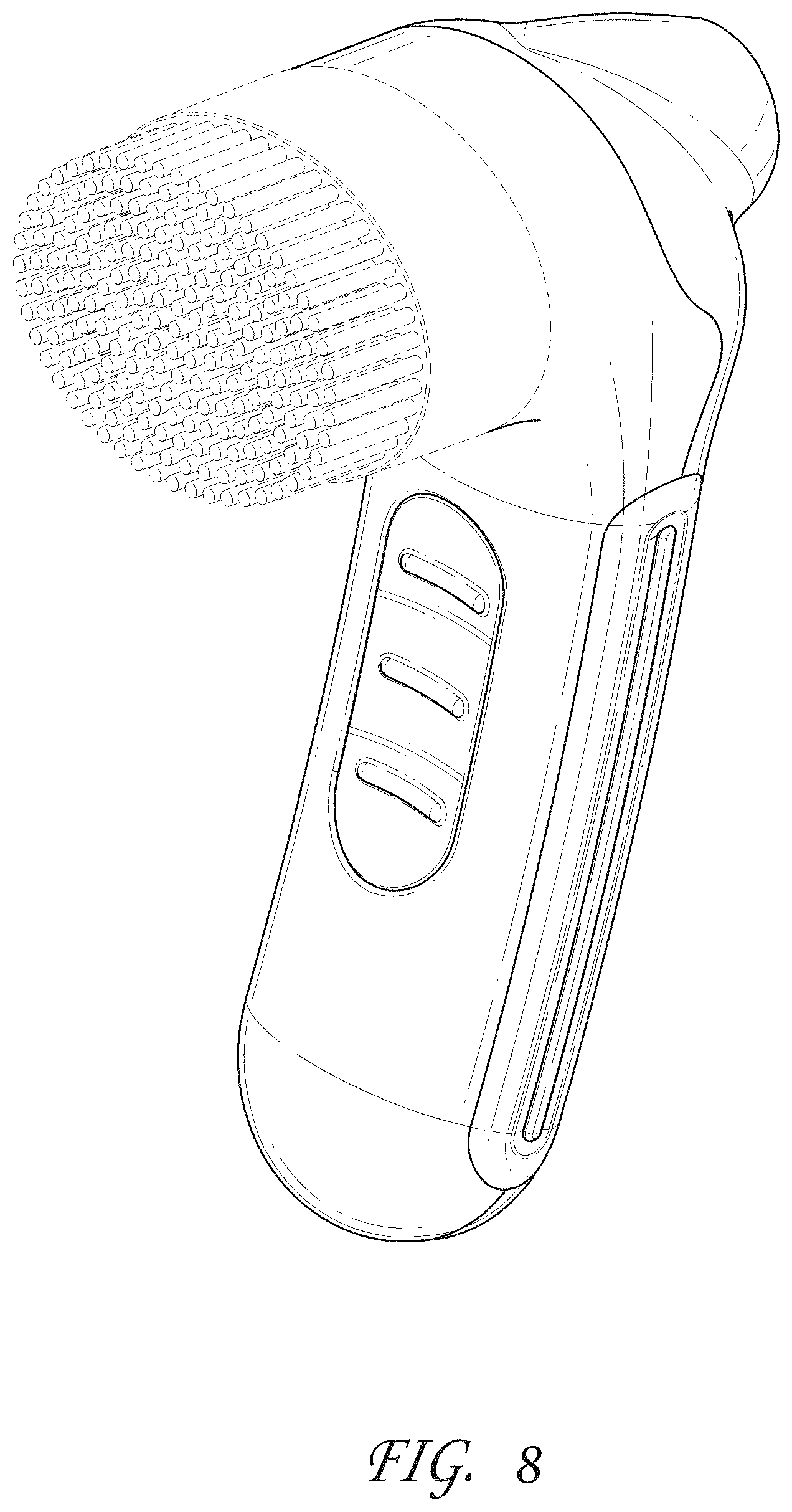 Patent USD1000624 Figure 8 – Personal care device with camera
