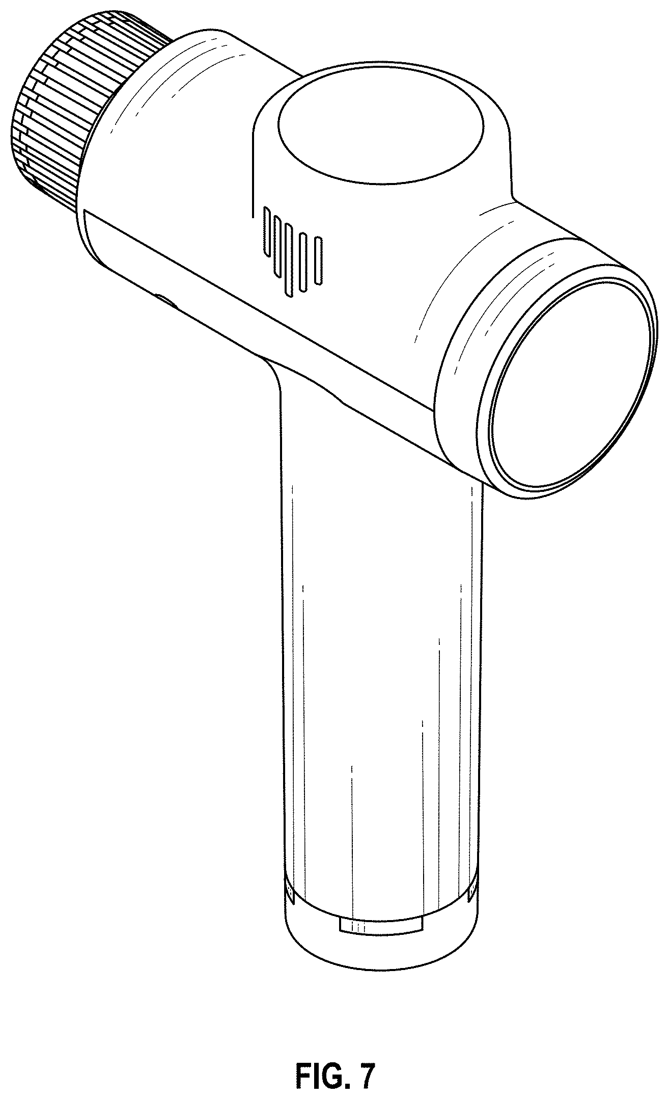 Patent USD1000626 Figure 7 – Percussive massage gun