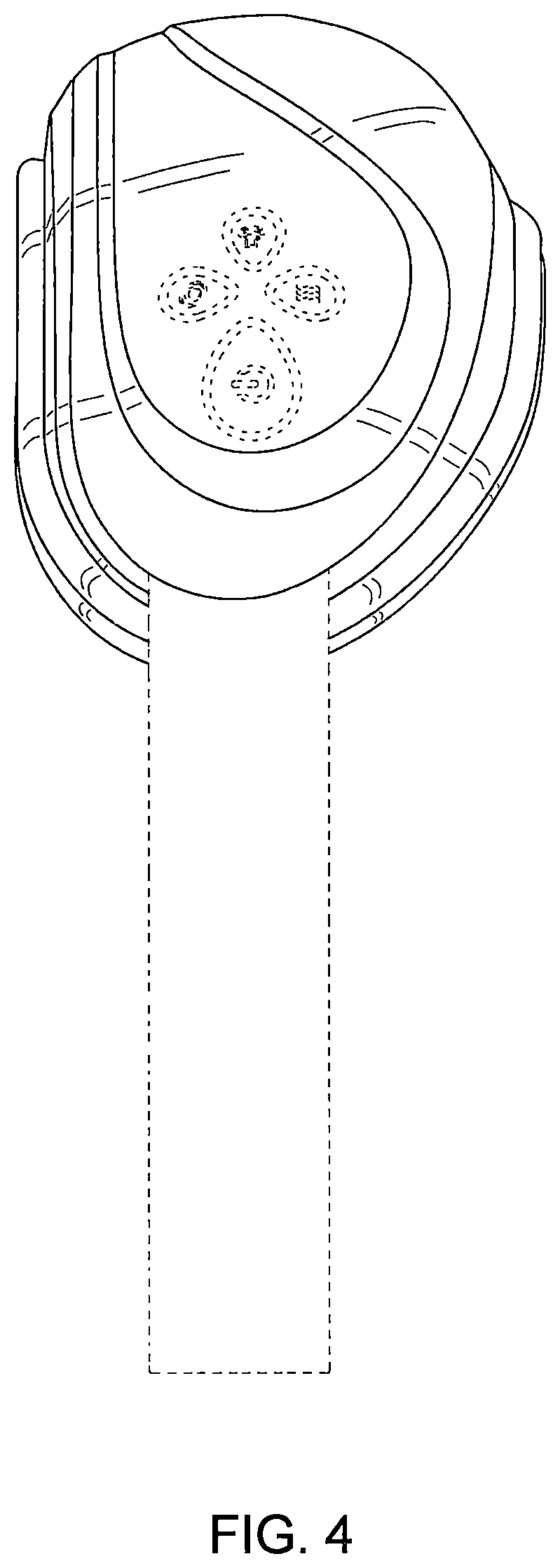 Patent USD1000627 Figure 4 – Eye massager