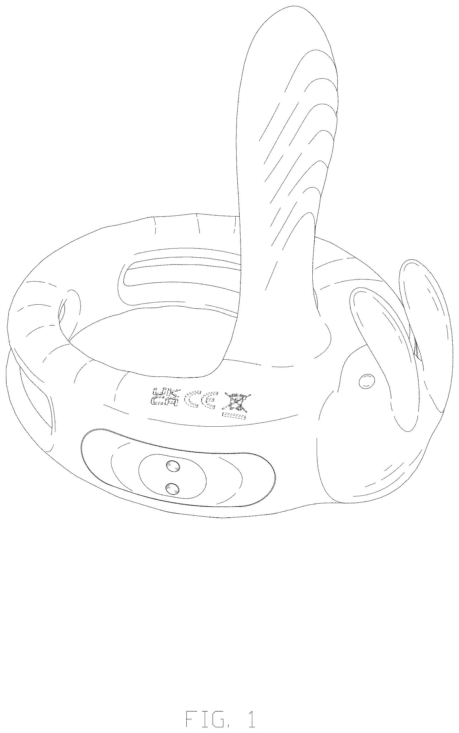 Patent USD1000629 Figure 1 – Sex toy