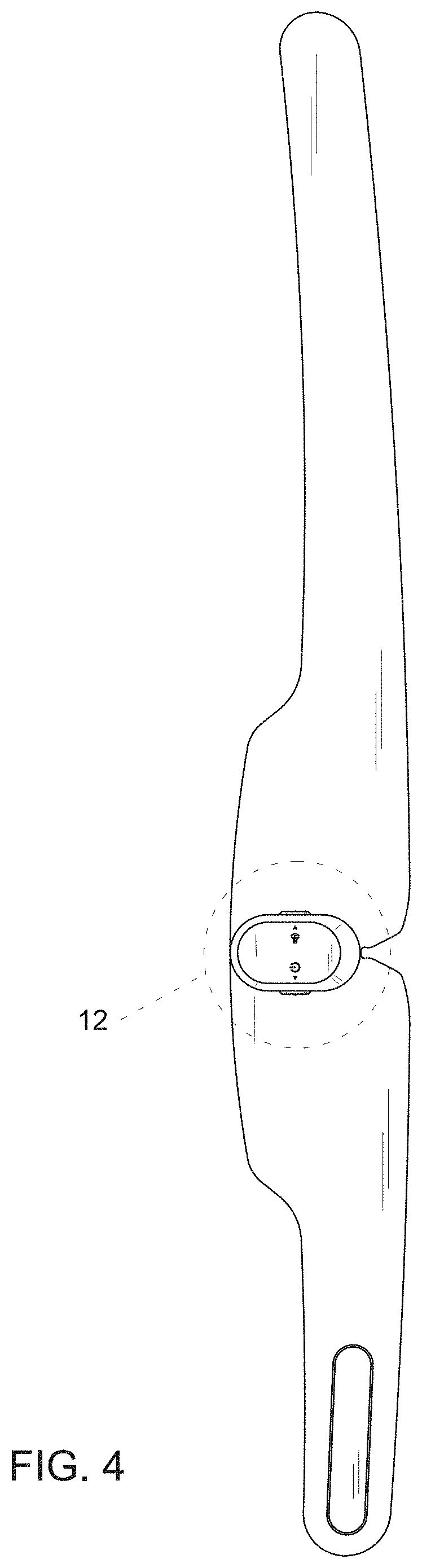 Patent USD1000630 Figure 4 – Eye massager