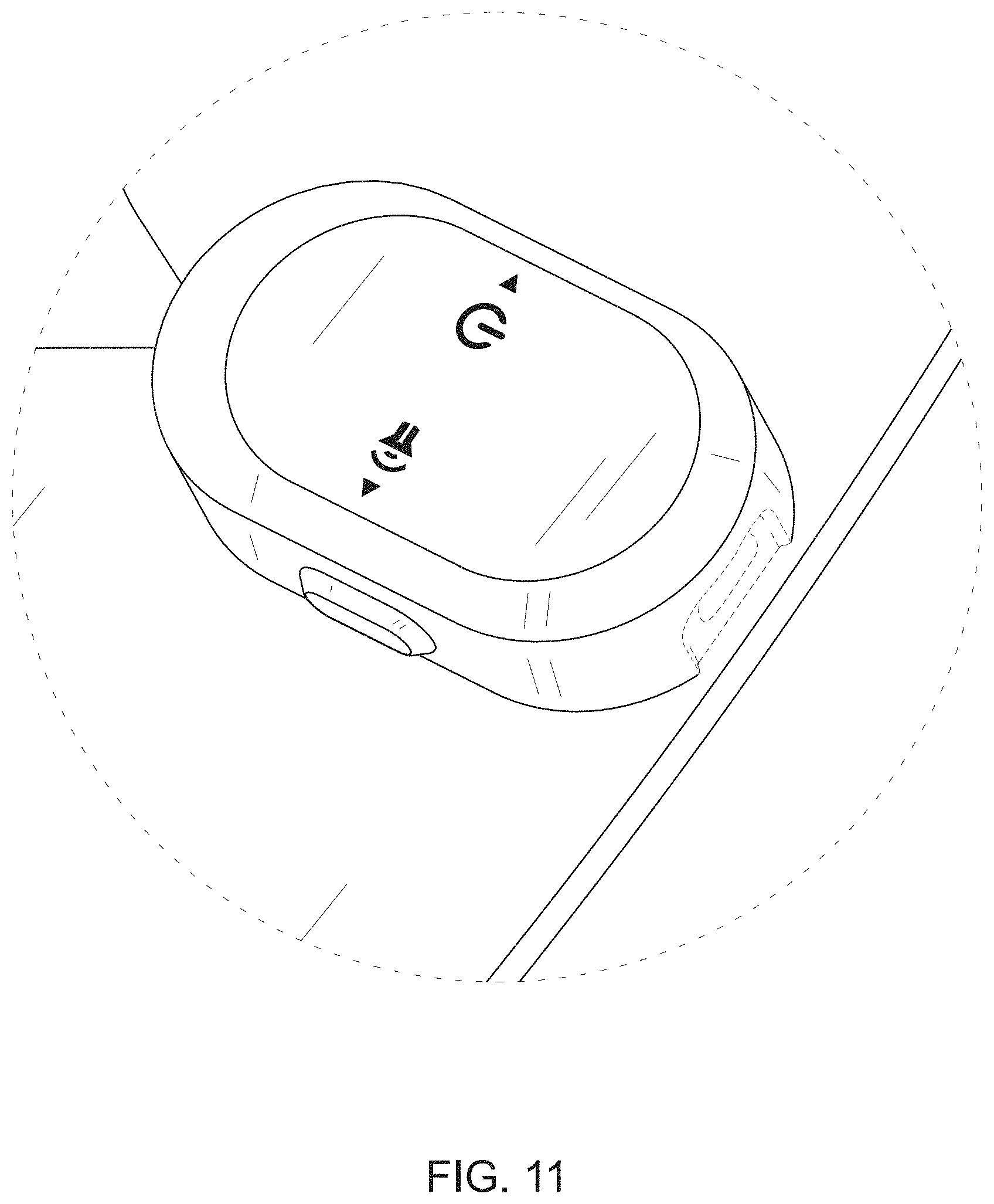 Patent USD1000630 Figure 11 – Eye massager