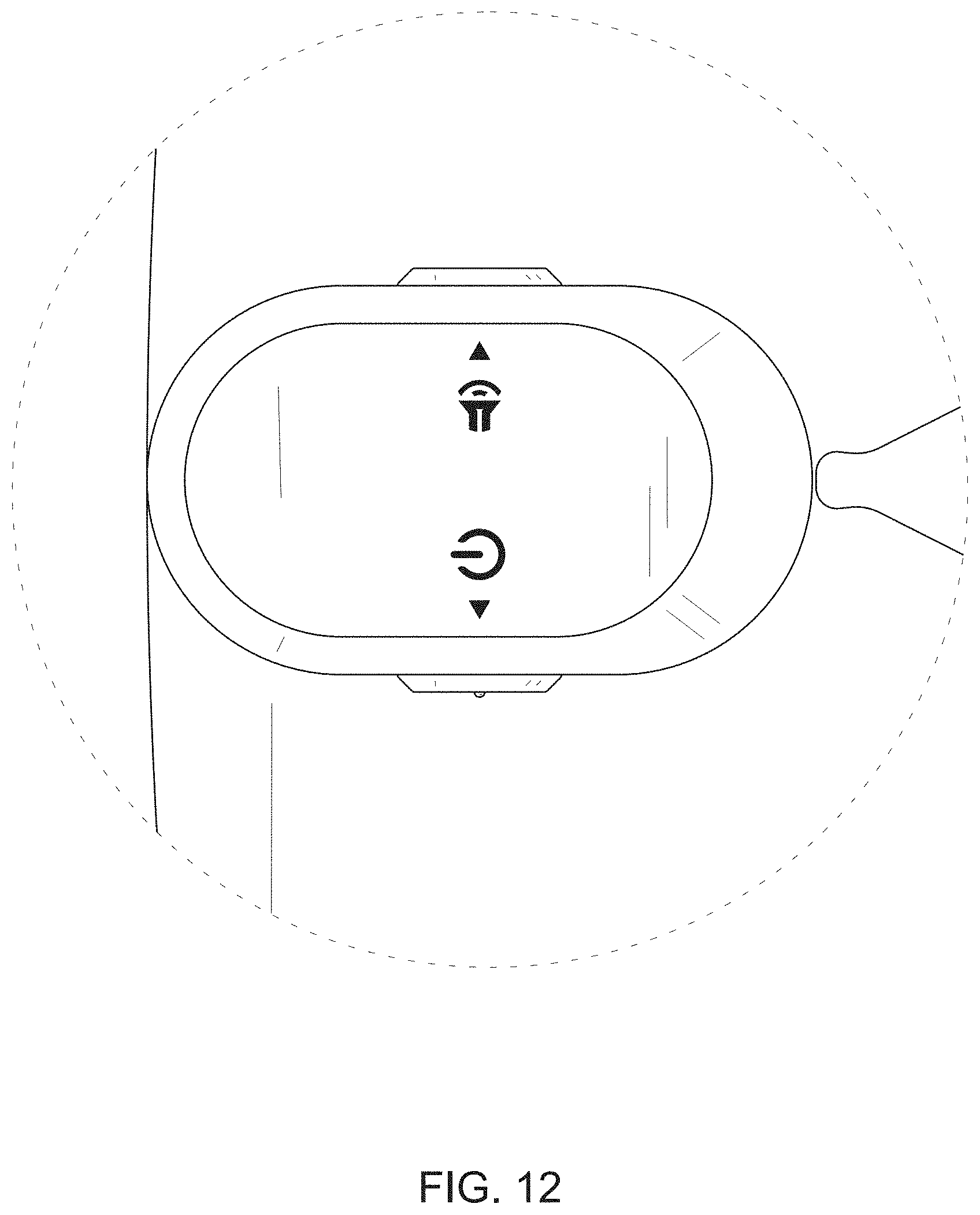 Patent USD1000630 Figure 12 – Eye massager