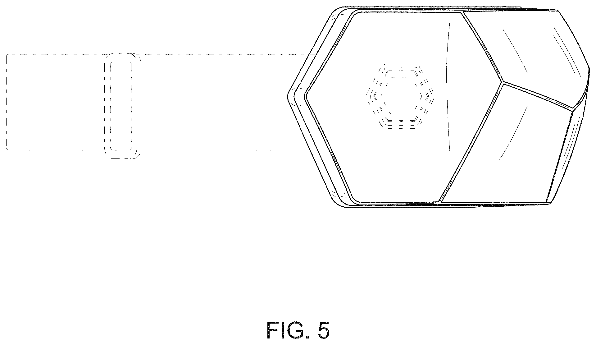 Patent USD1000631 Figure 5 – Eye massager