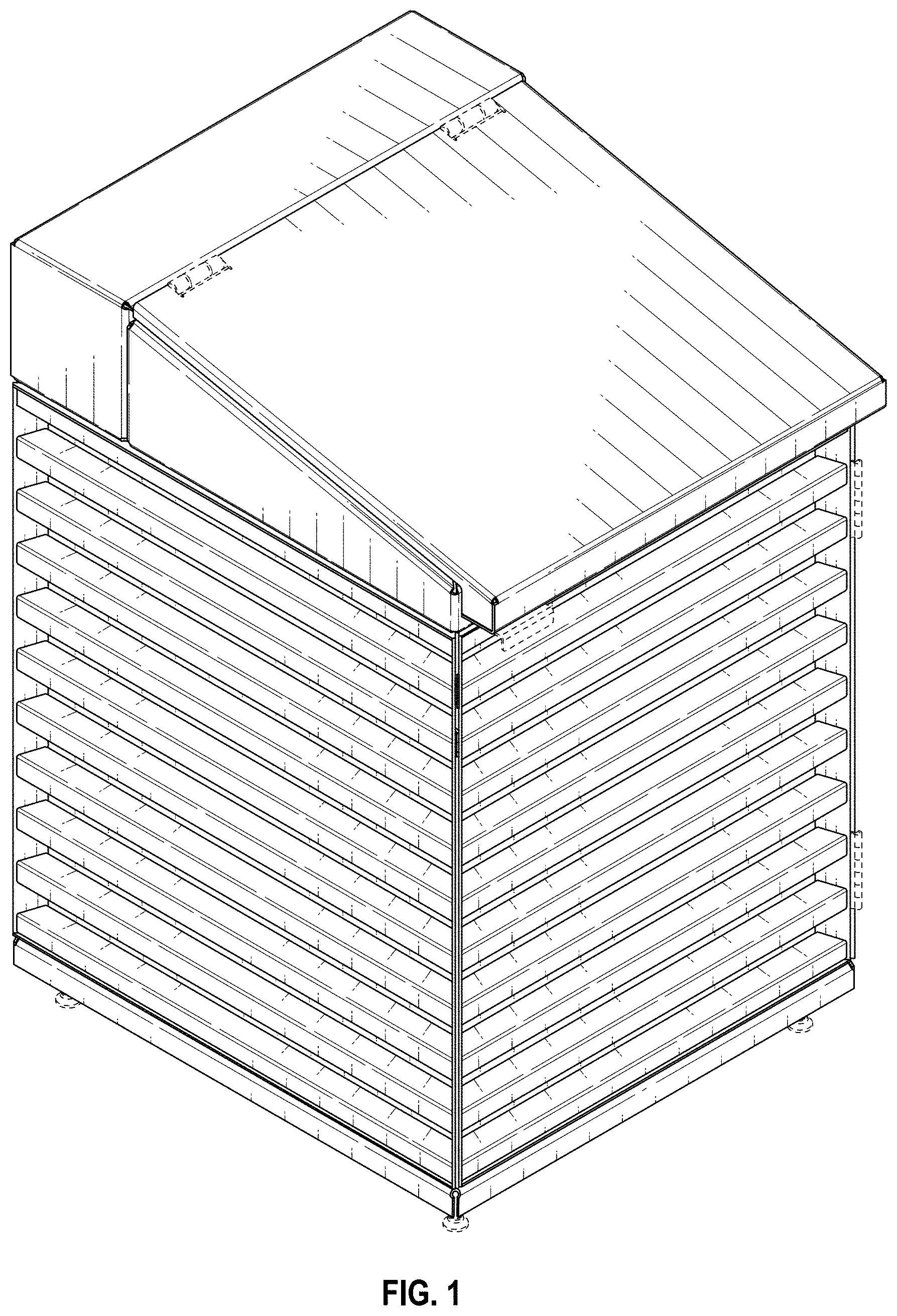 Patent USD1000635 Figure 1 – Enclosure