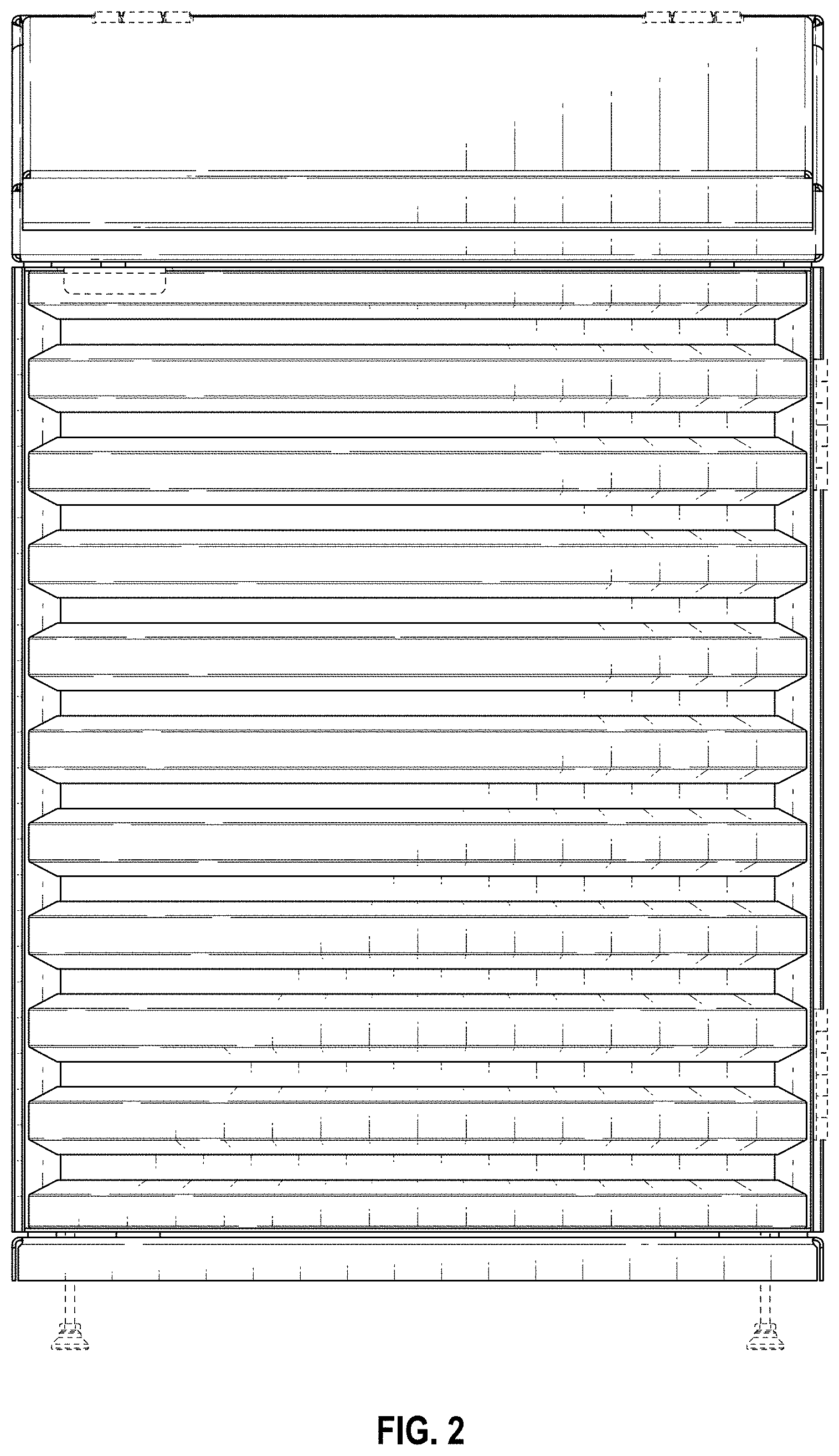 Patent USD1000635 Figure 2 – Enclosure