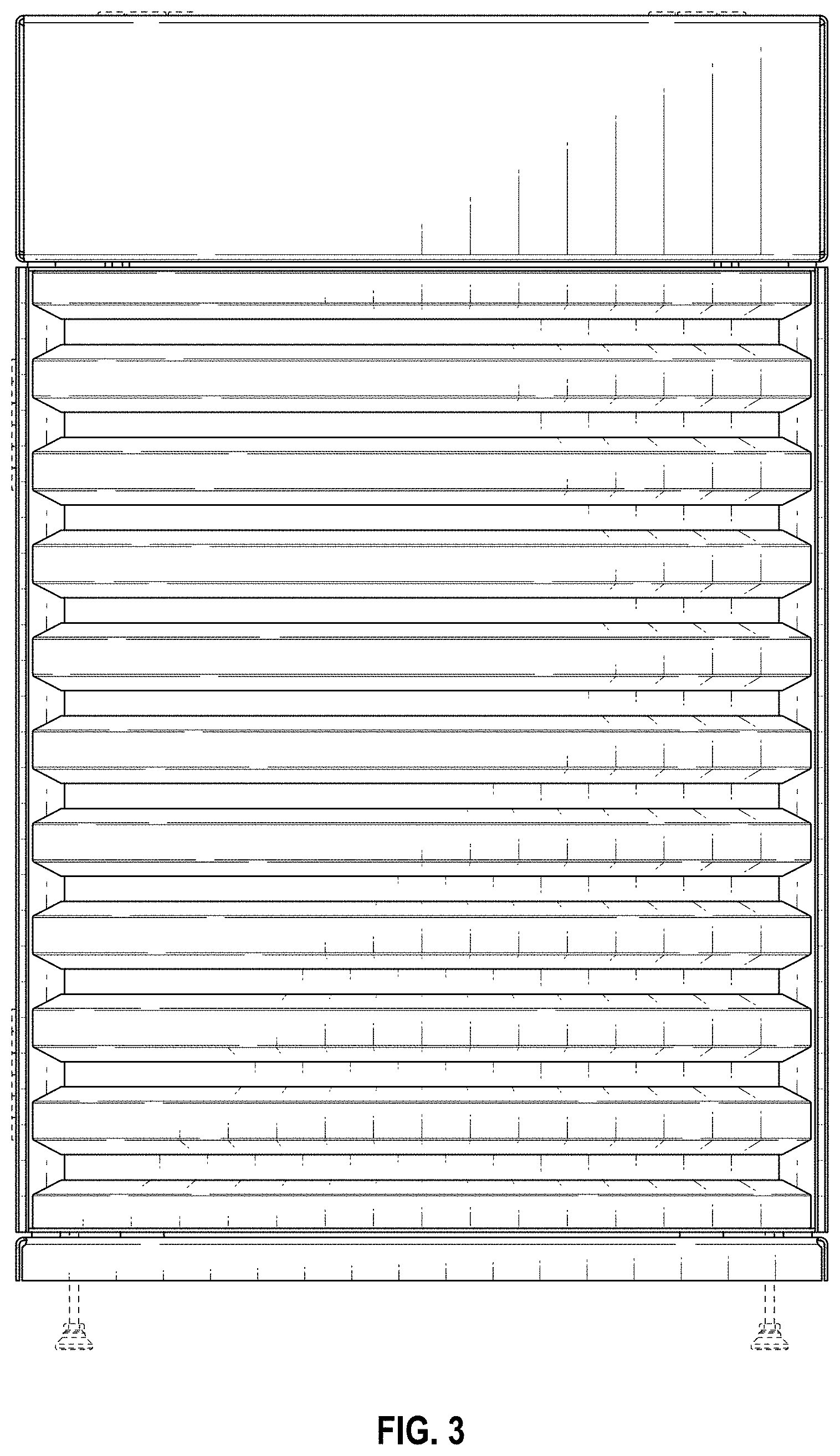 Patent USD1000635 Figure 3 – Enclosure