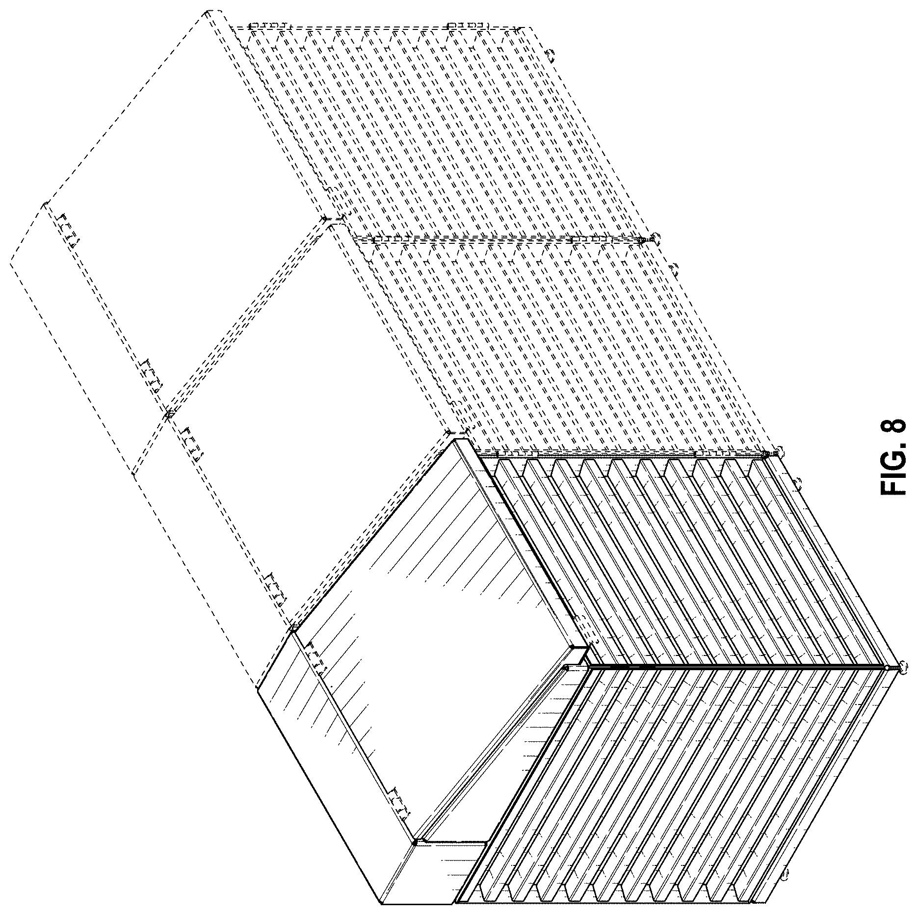 Patent USD1000635 Figure 8 – Enclosure