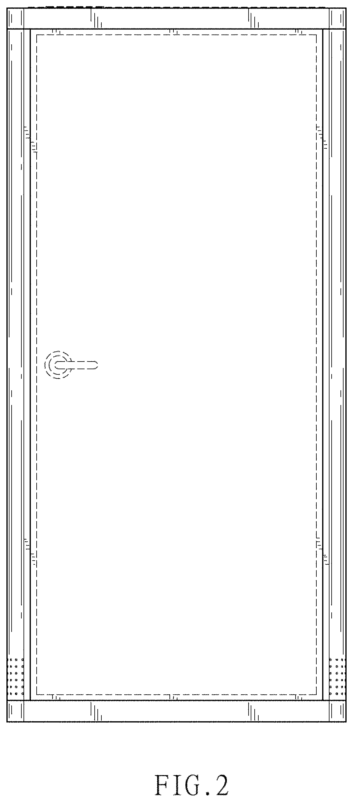 Patent USD1000636 Figure 2 – Phone booth