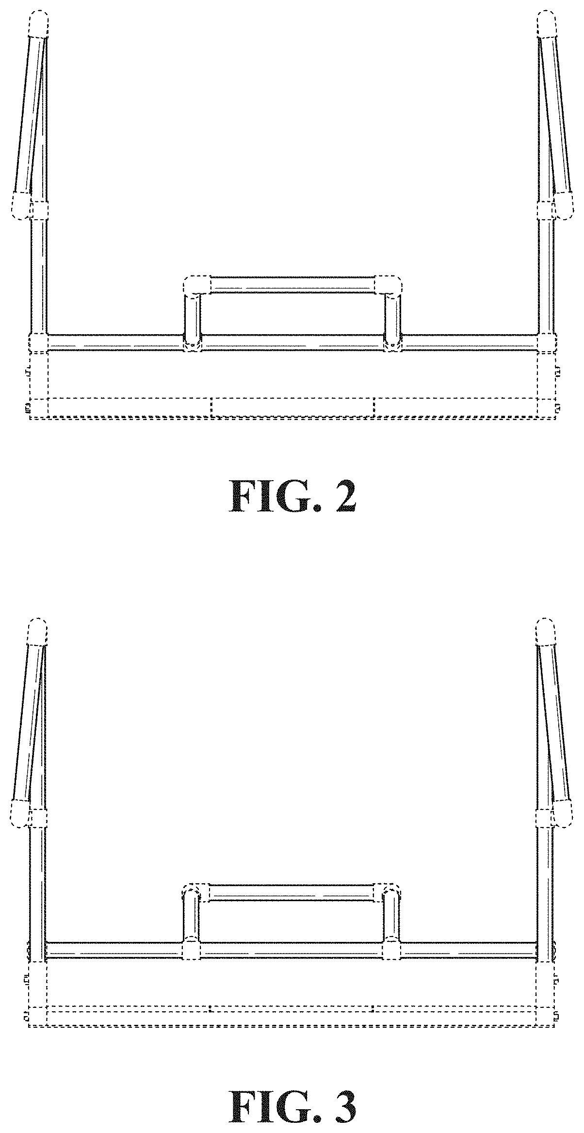Patent USD1000639 Figure 2 – Ladder support