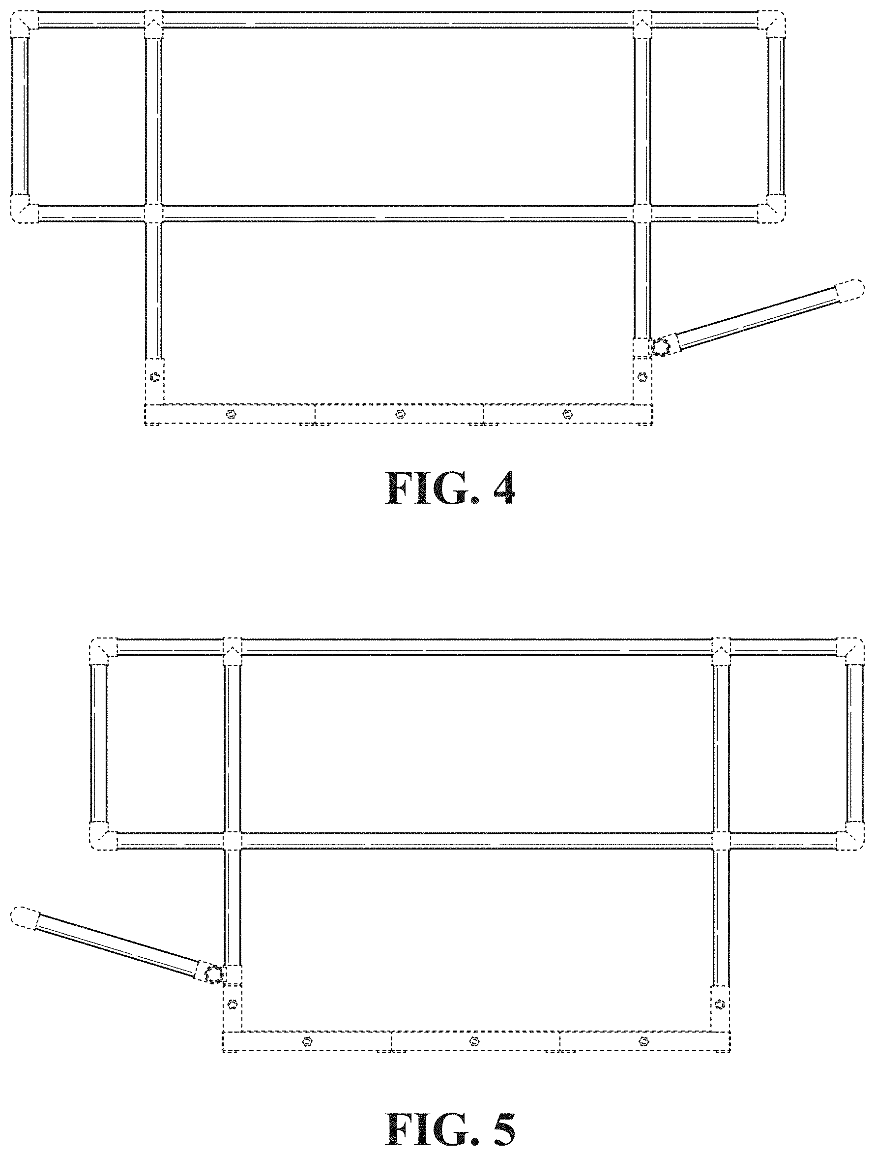 Patent USD1000639 Figure 3 – Ladder support