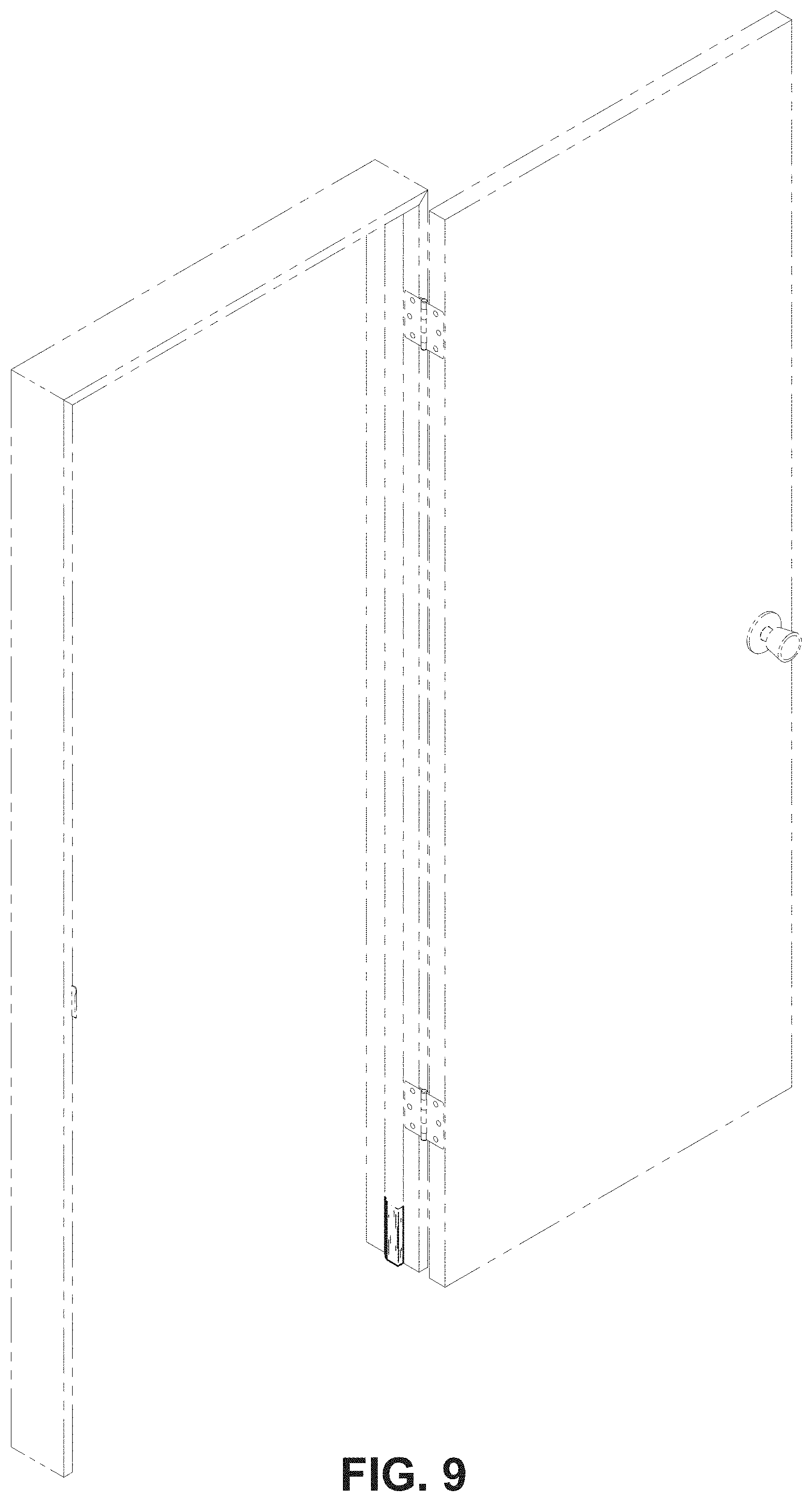 Patent USD1000642 Figure 8 – Interior door stop