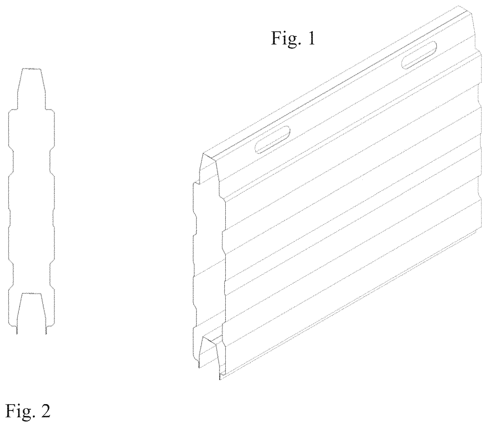 Patent USD1000643 Figure 1 – Wall panel