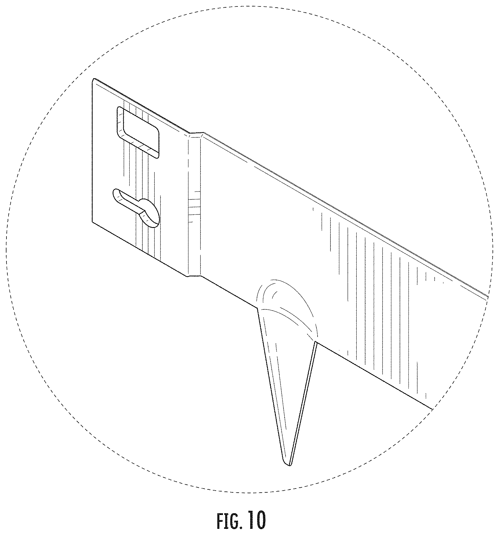 Patent USD1000644 Figure 7 – Spiked edging