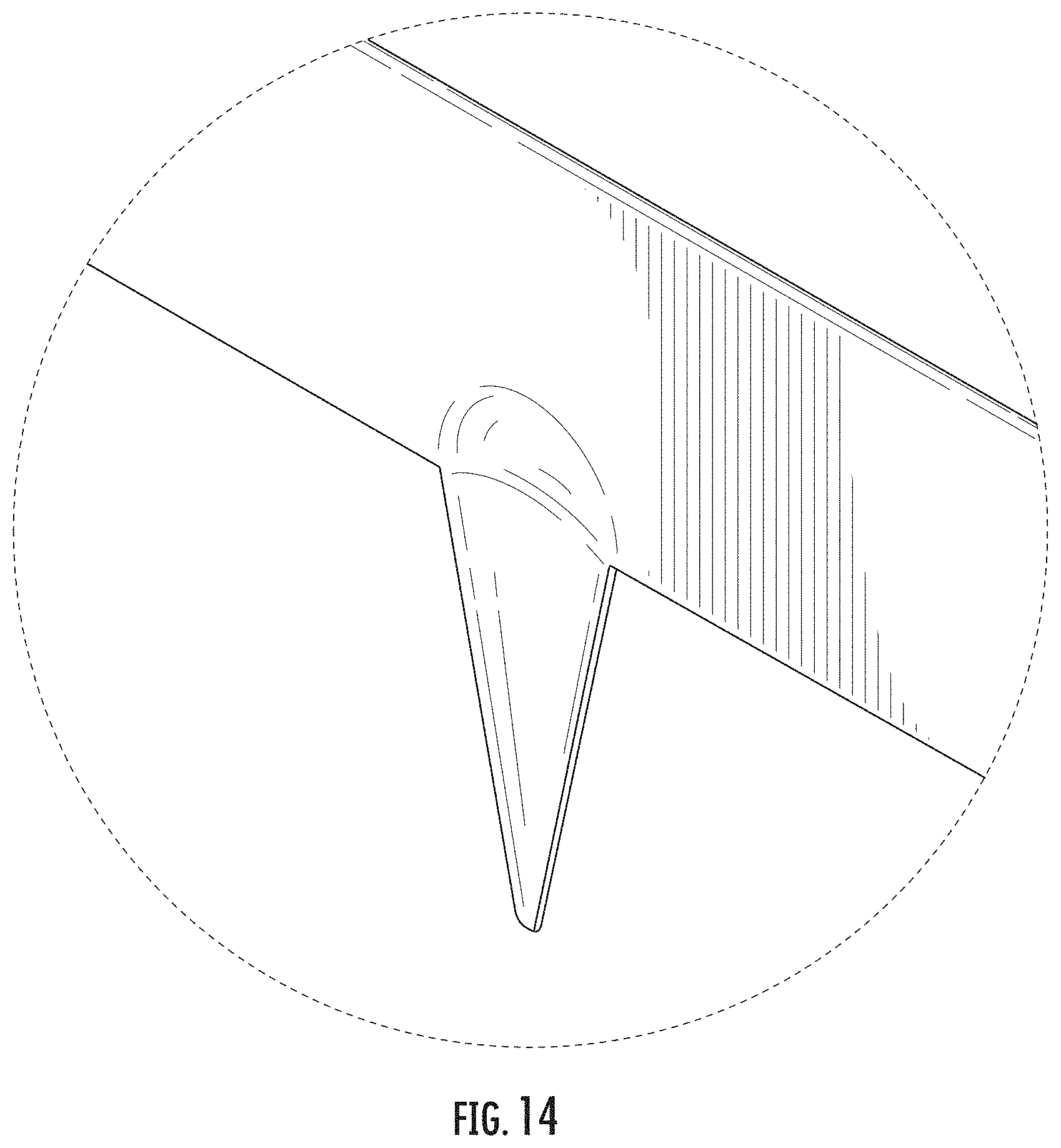 Patent USD1000644 Figure 11 – Spiked edging