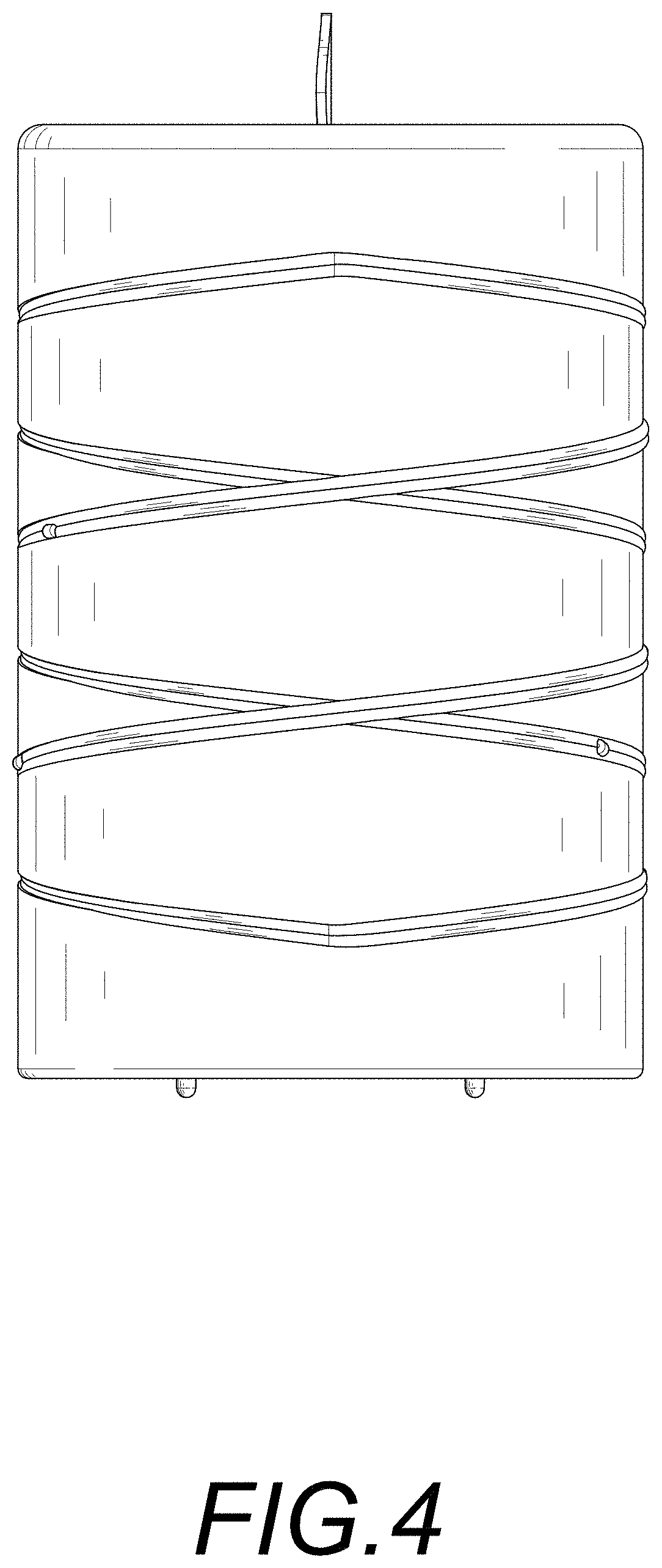 Patent USD1000645 Figure 4 – Candle light