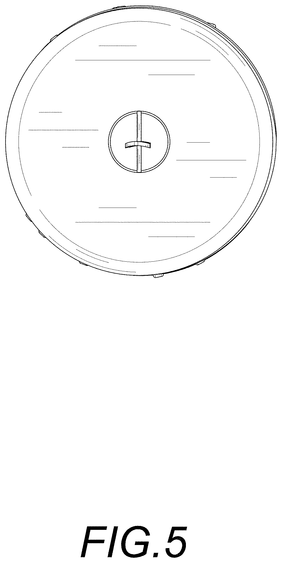 Patent USD1000645 Figure 5 – Candle light