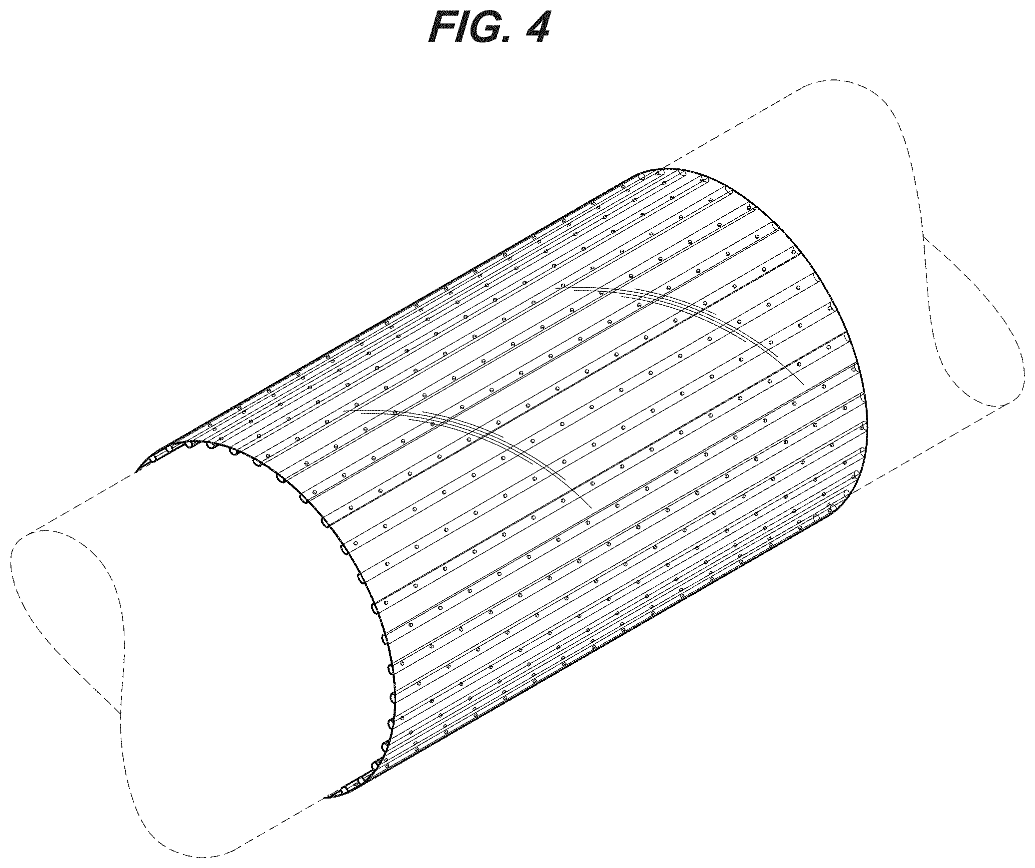 Patent USD1000646 Figure 3 – Tube having embedded LED lights