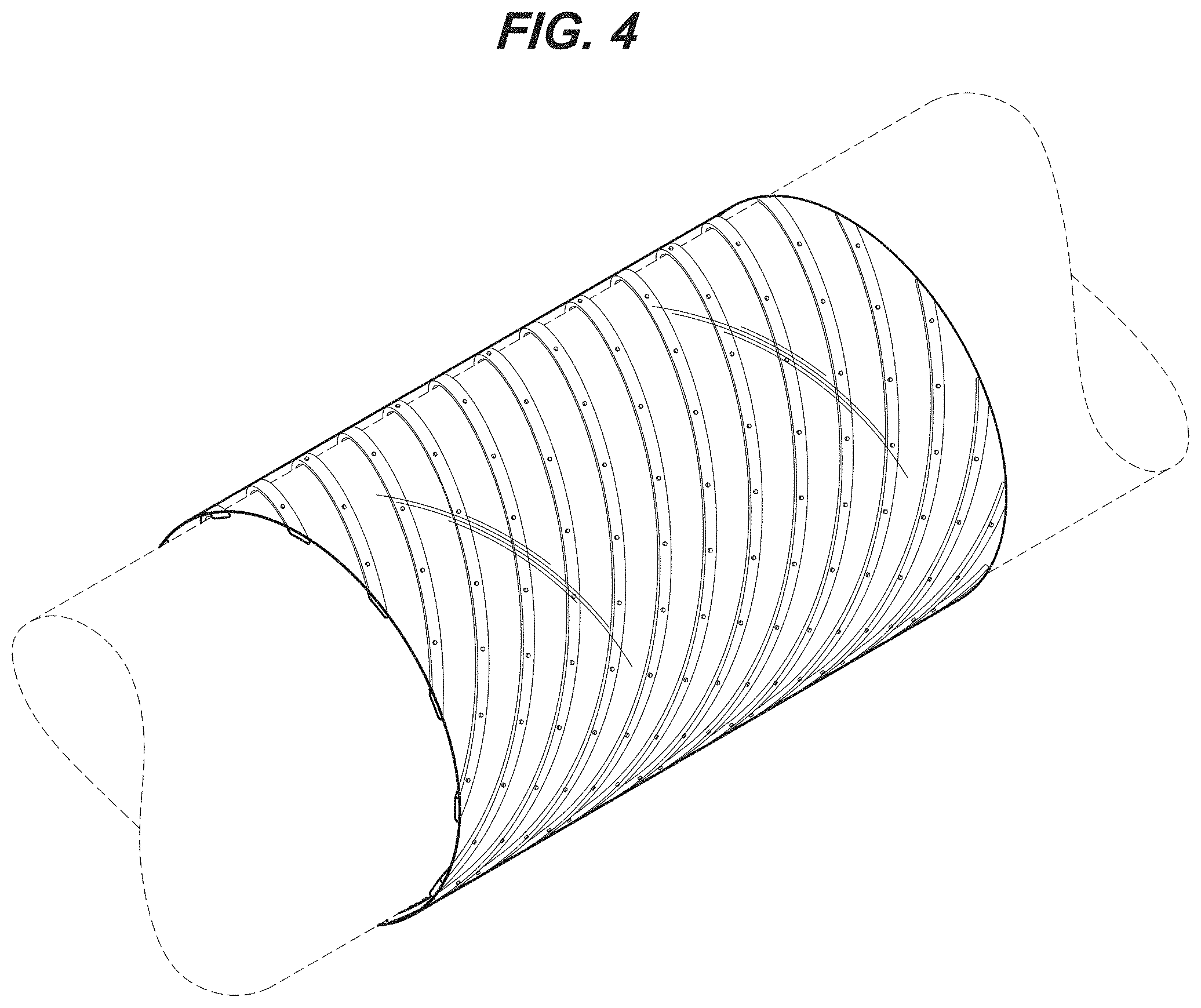 Patent USD1000647 Figure 3 – Tube having embedded LED lights