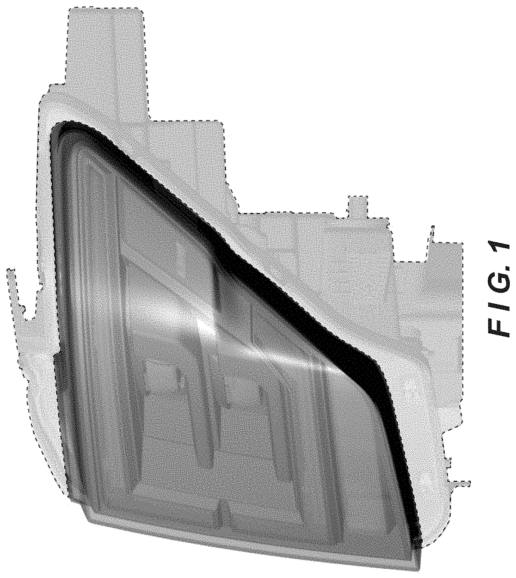 Patent USD1000649 Figure 1 – Headlamp for automobile