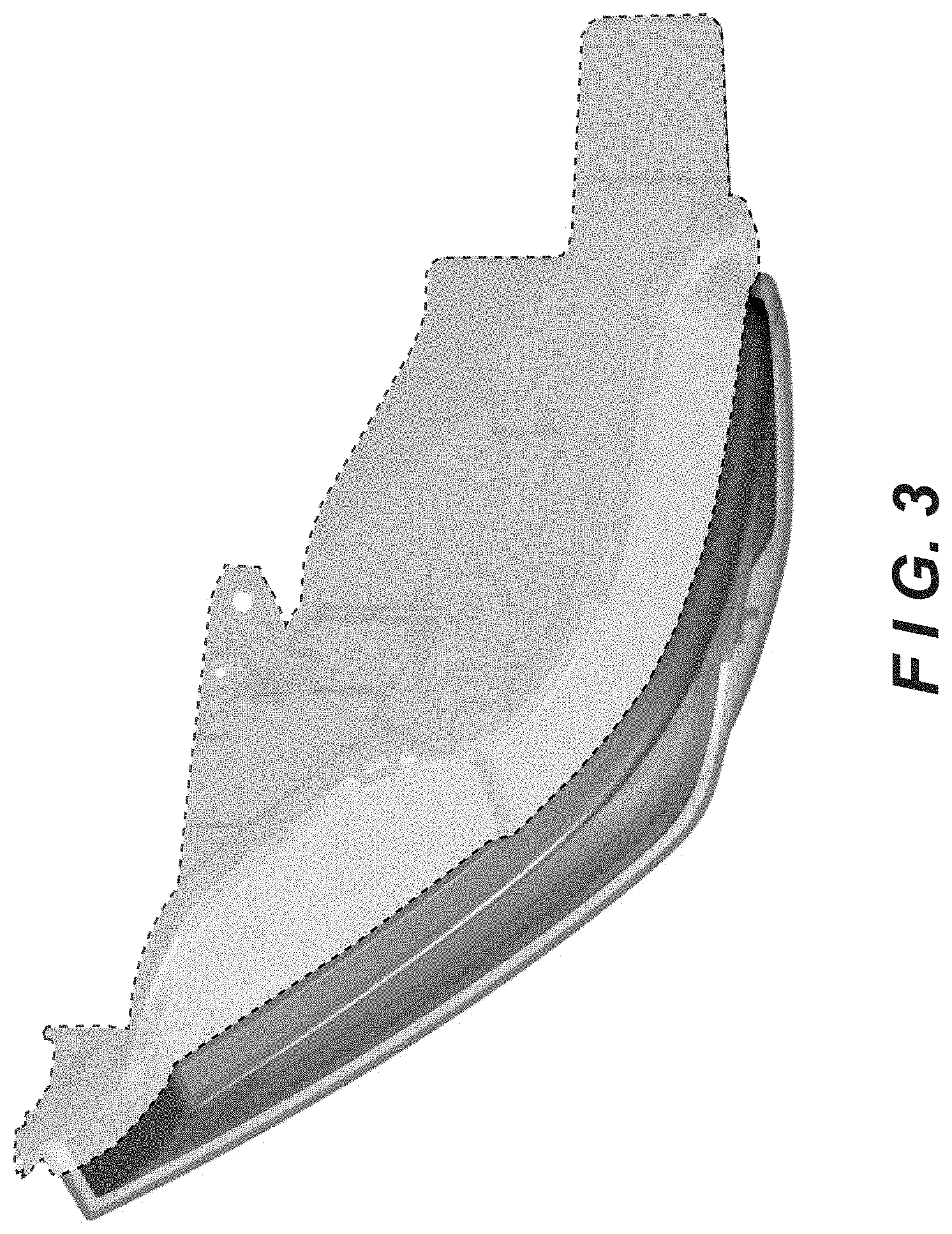 Patent USD1000649 Figure 3 – Headlamp for automobile