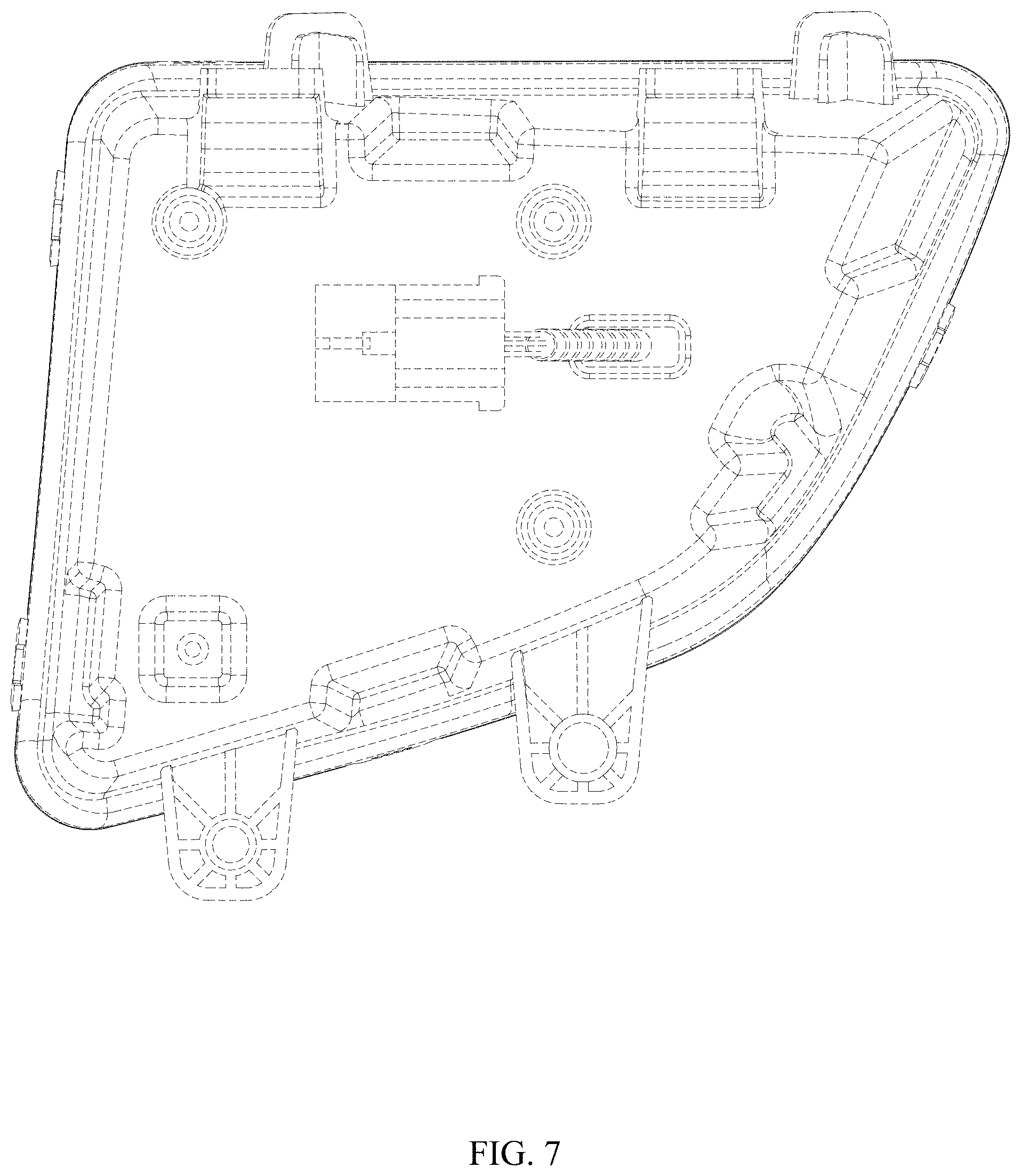 Patent USD1000650 Figure 7 – Fog light