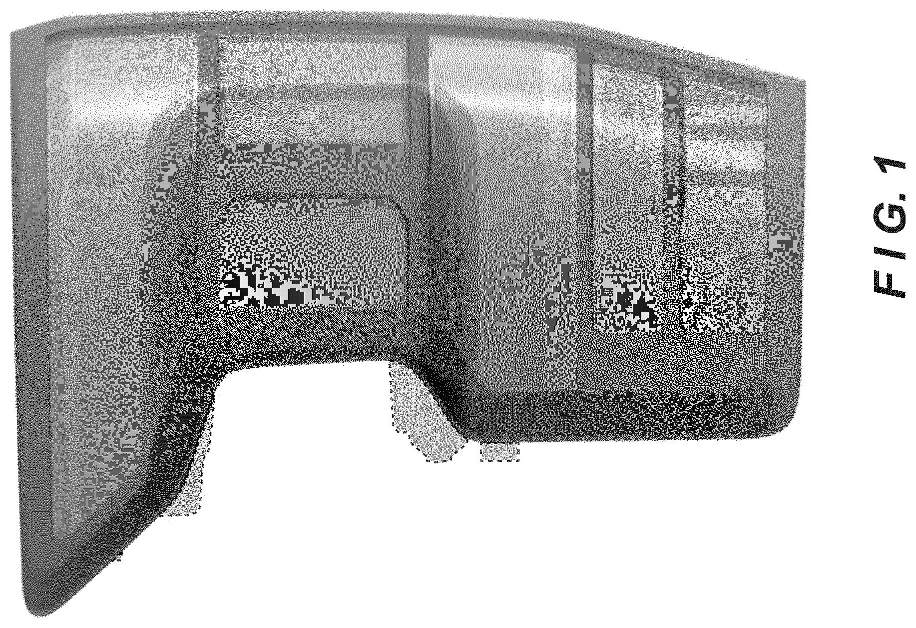 Patent USD1000657 Figure 1 – Rear combination lamp for an automobile