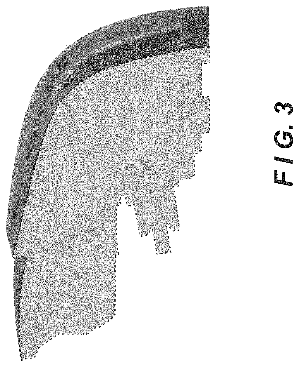 Patent USD1000657 Figure 3 – Rear combination lamp for an automobile