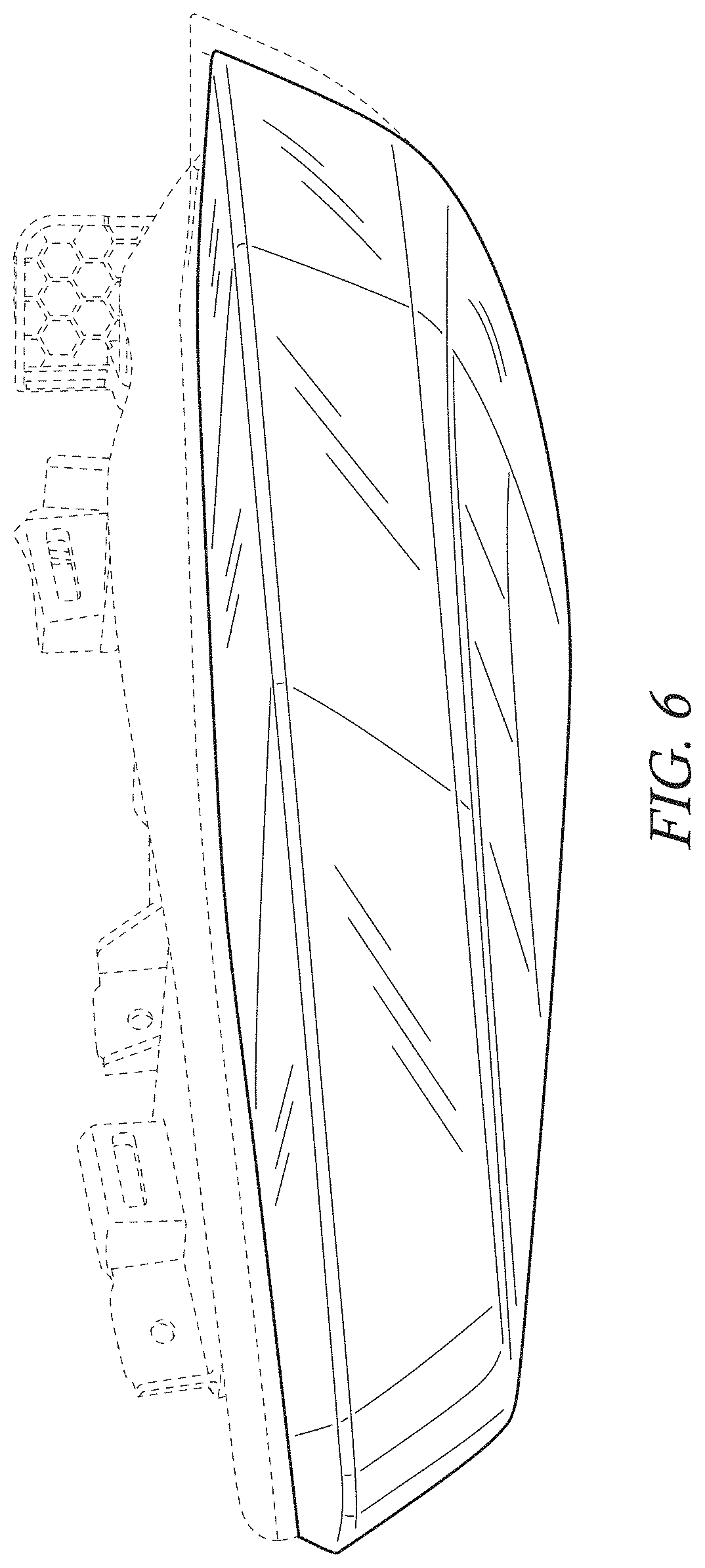Patent USD1000658 Figure 6 – Vehicle taillamp