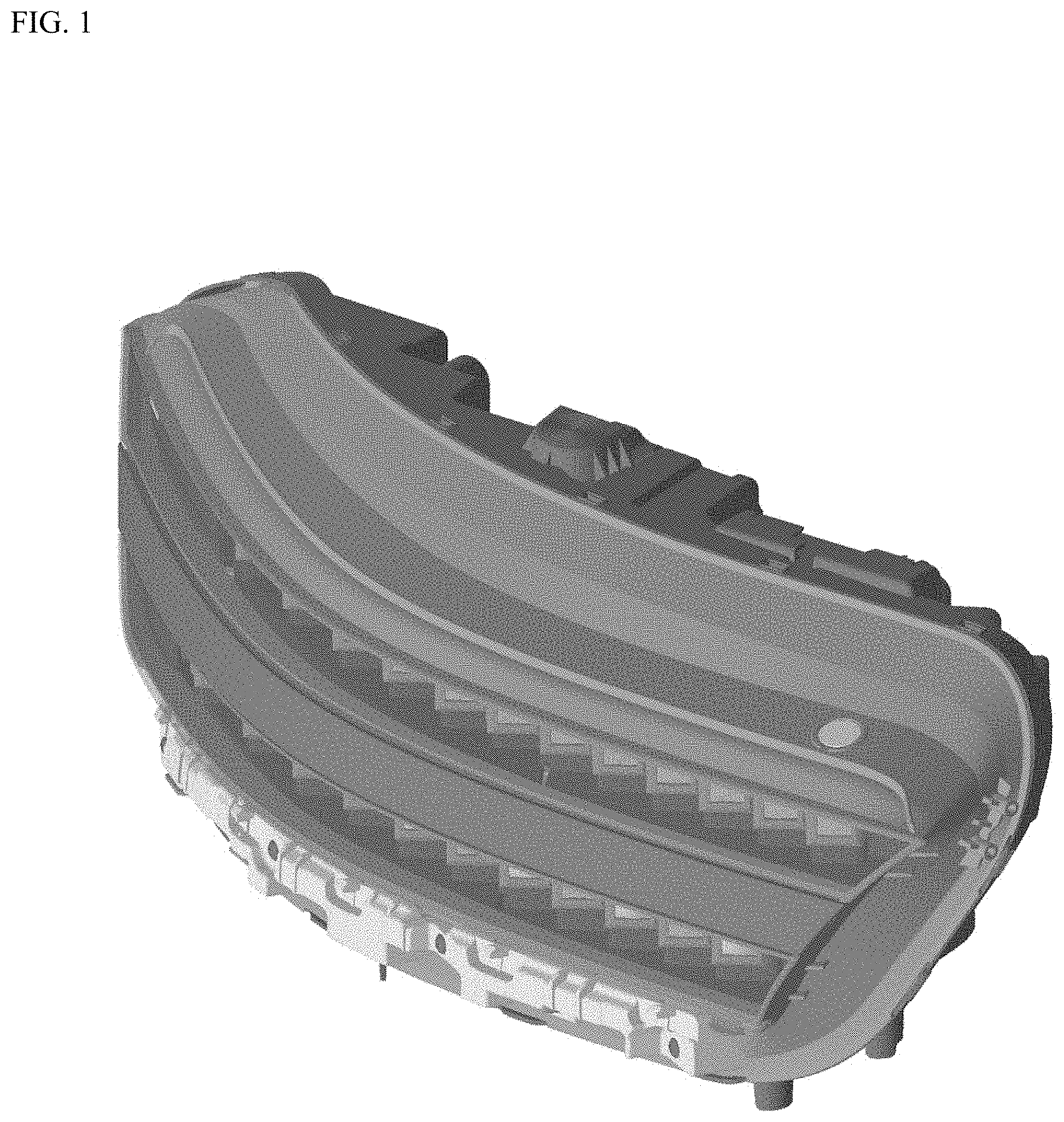 Patent USD1000659 Figure 1 – Head lamp for vehicles