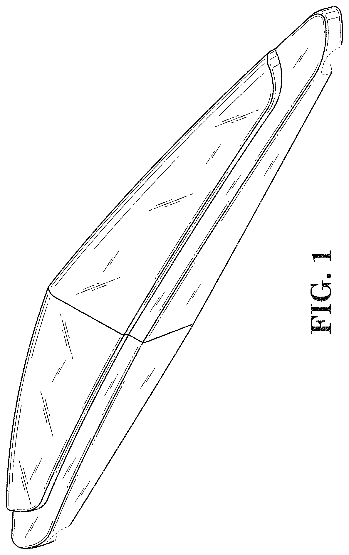 Patent USD1000660 Figure 1 – Motorcycle tail light