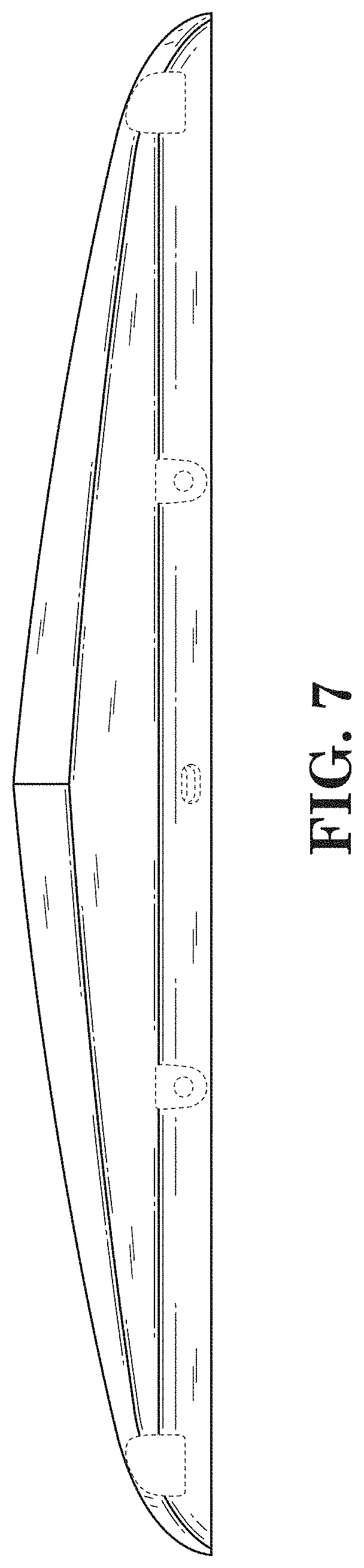 Patent USD1000660 Figure 7 – Motorcycle tail light