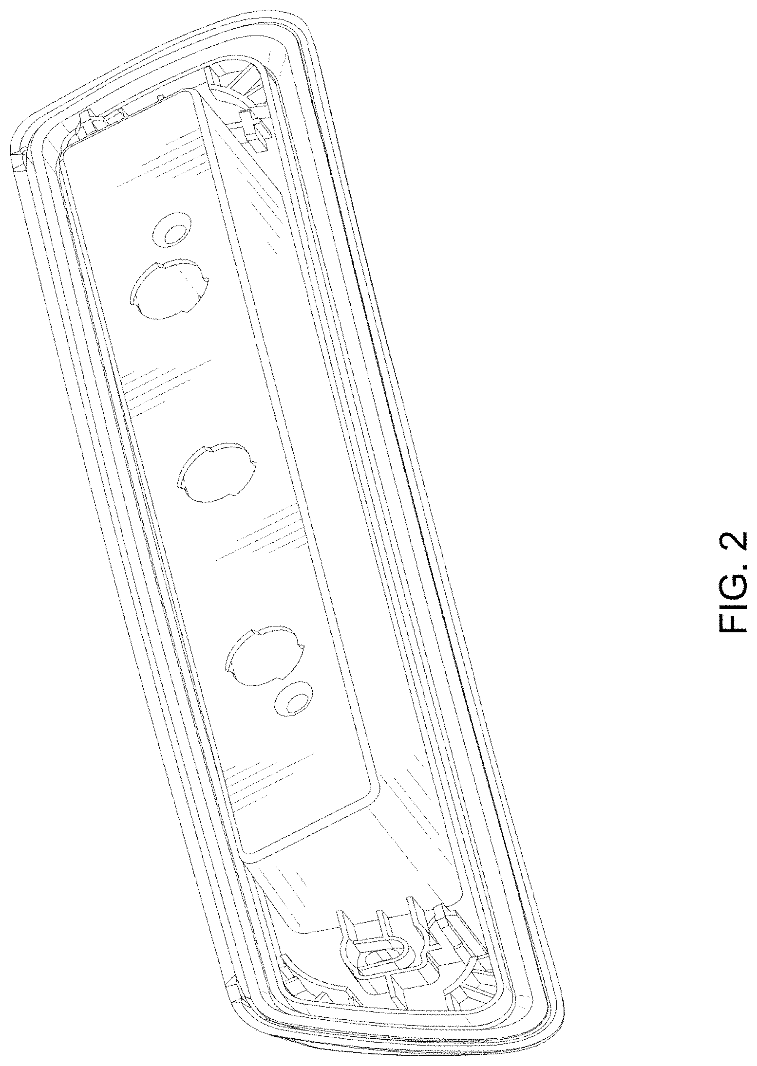 Patent USD1000661 Figure 2 – Brake light