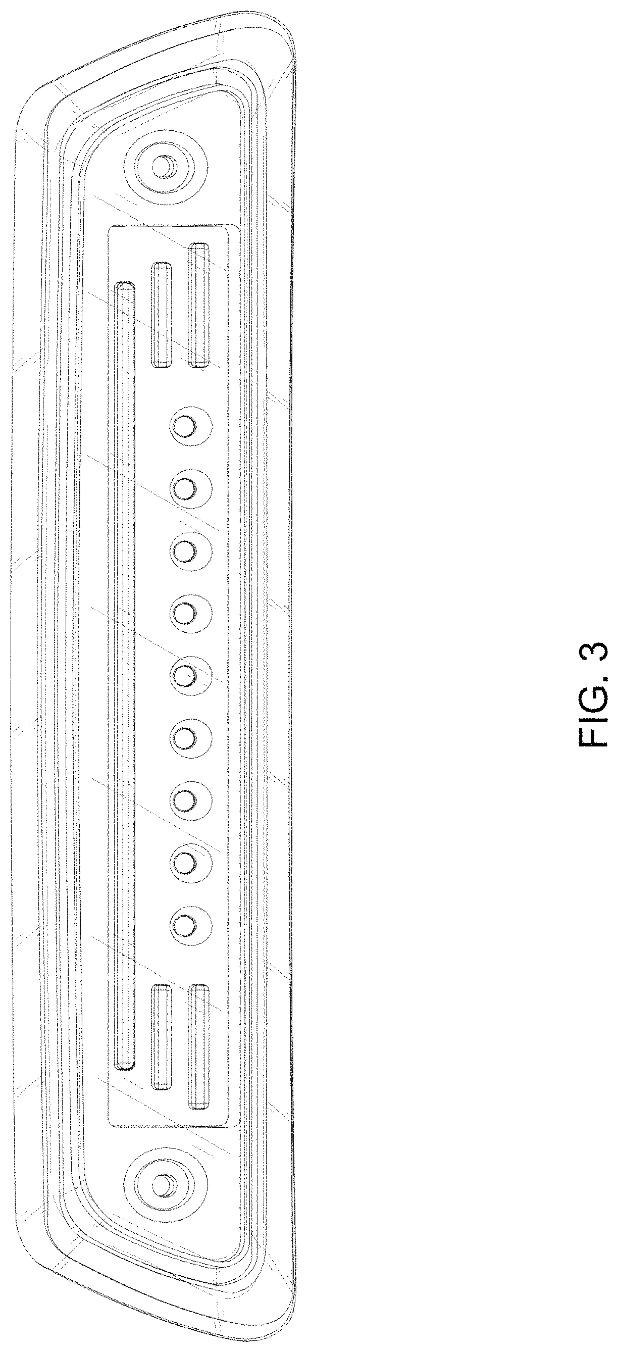 Patent USD1000661 Figure 3 – Brake light