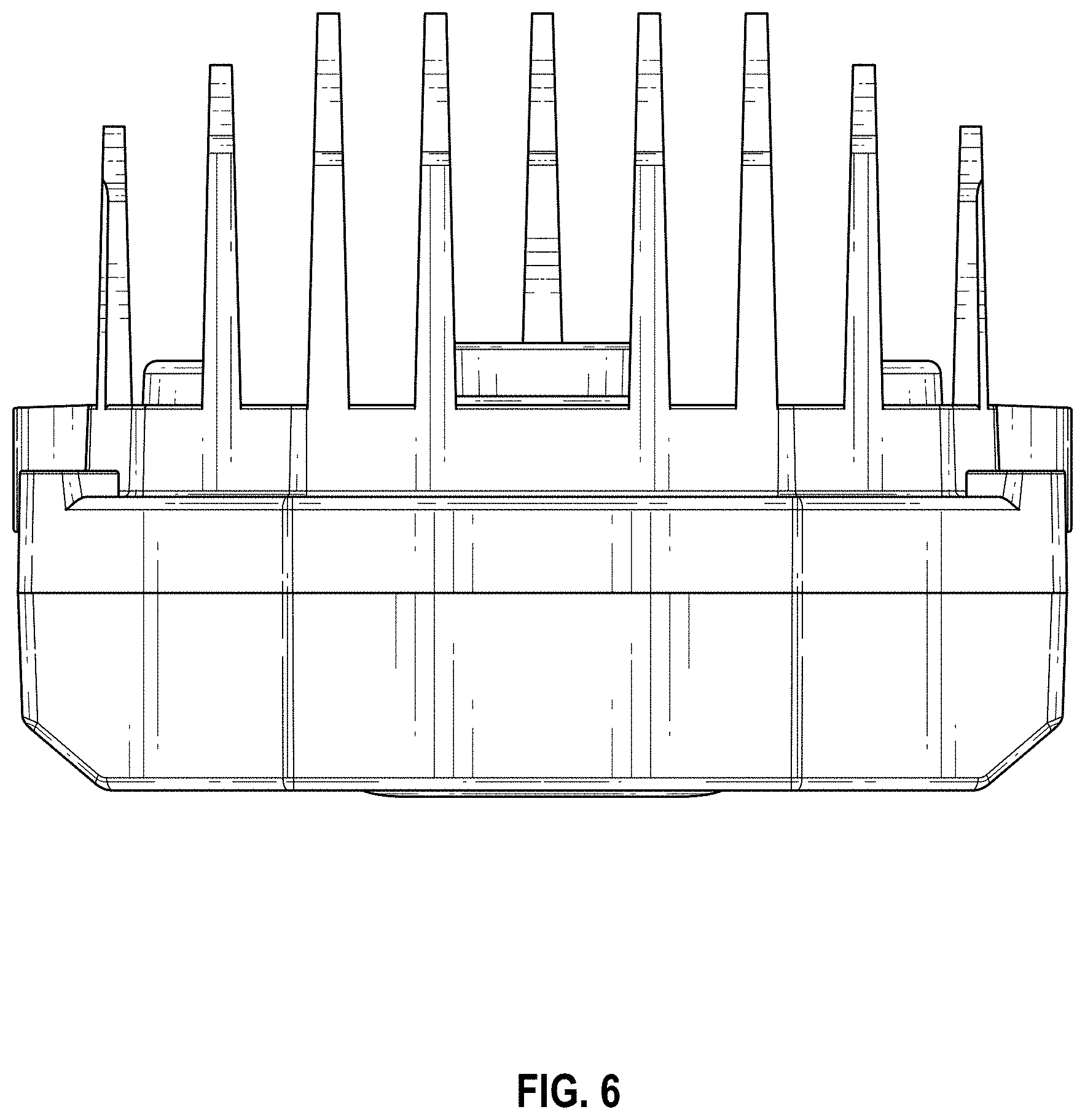 Patent USD1000662 Figure 6 – Vehicle light
