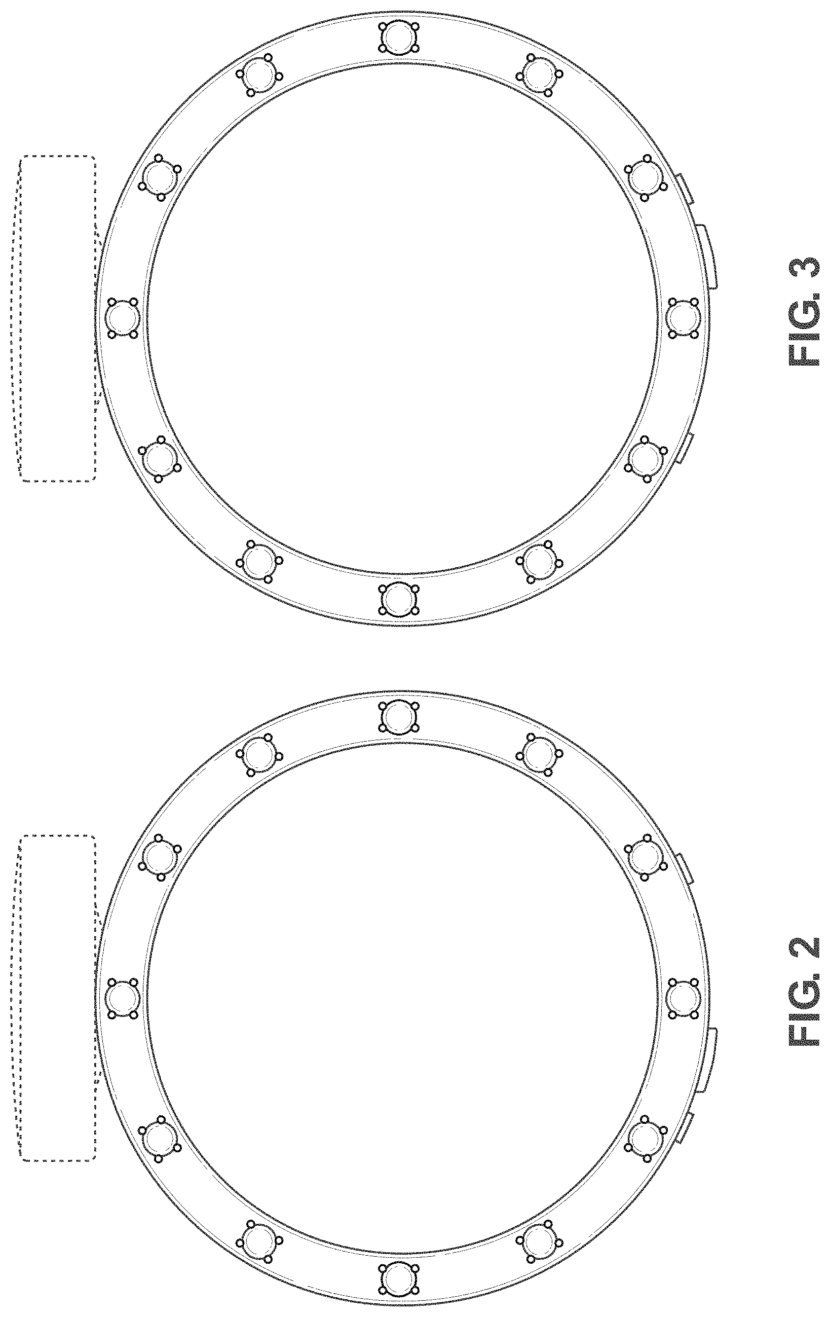 Patent USD1000663 Figure 2 – Illuminated ring