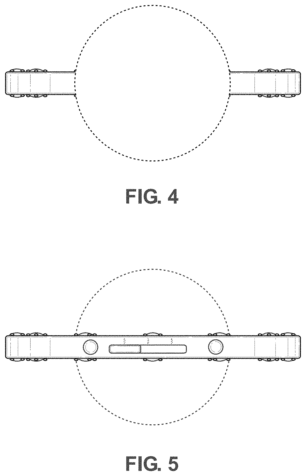 Patent USD1000663 Figure 3 – Illuminated ring