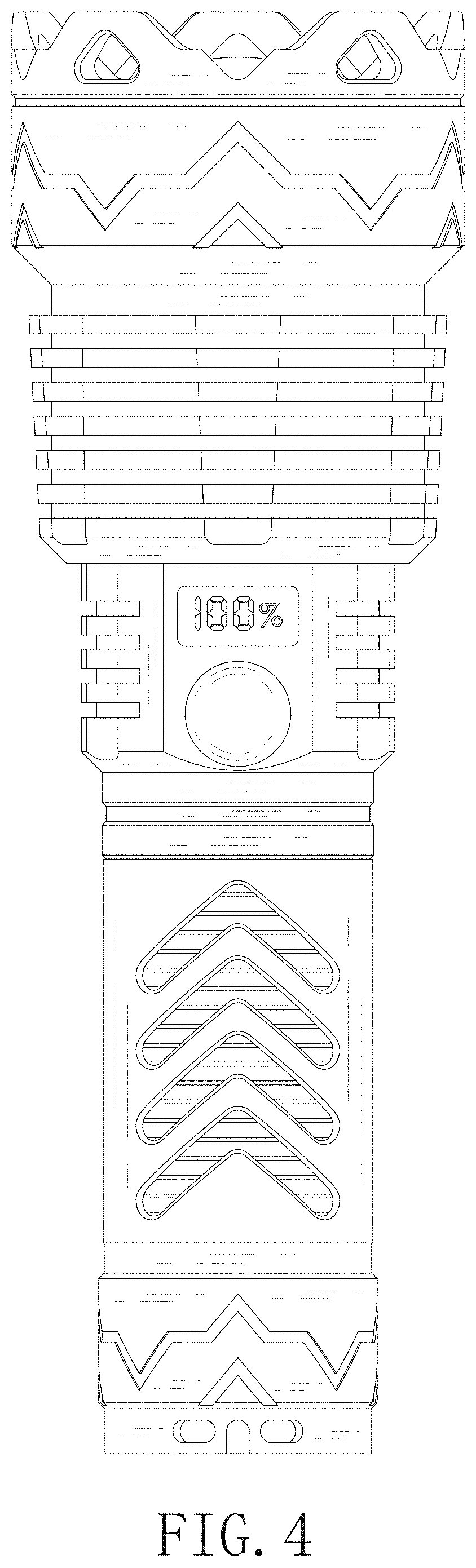 Patent USD1000665 Figure 4 – Flashlight
