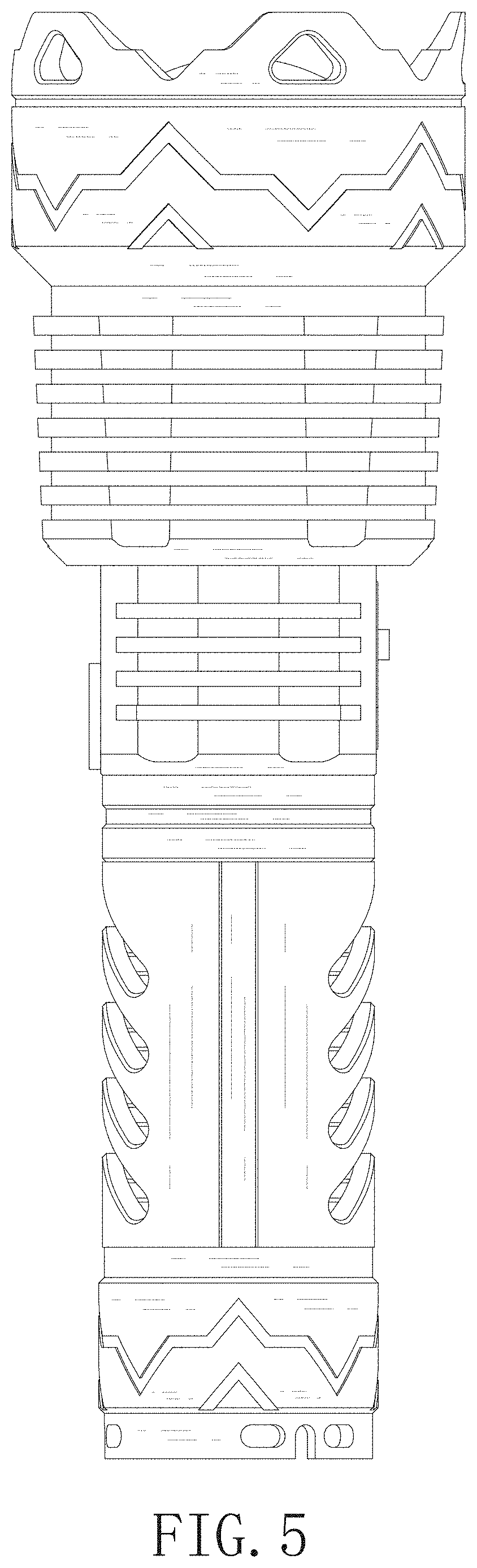 Patent USD1000665 Figure 5 – Flashlight