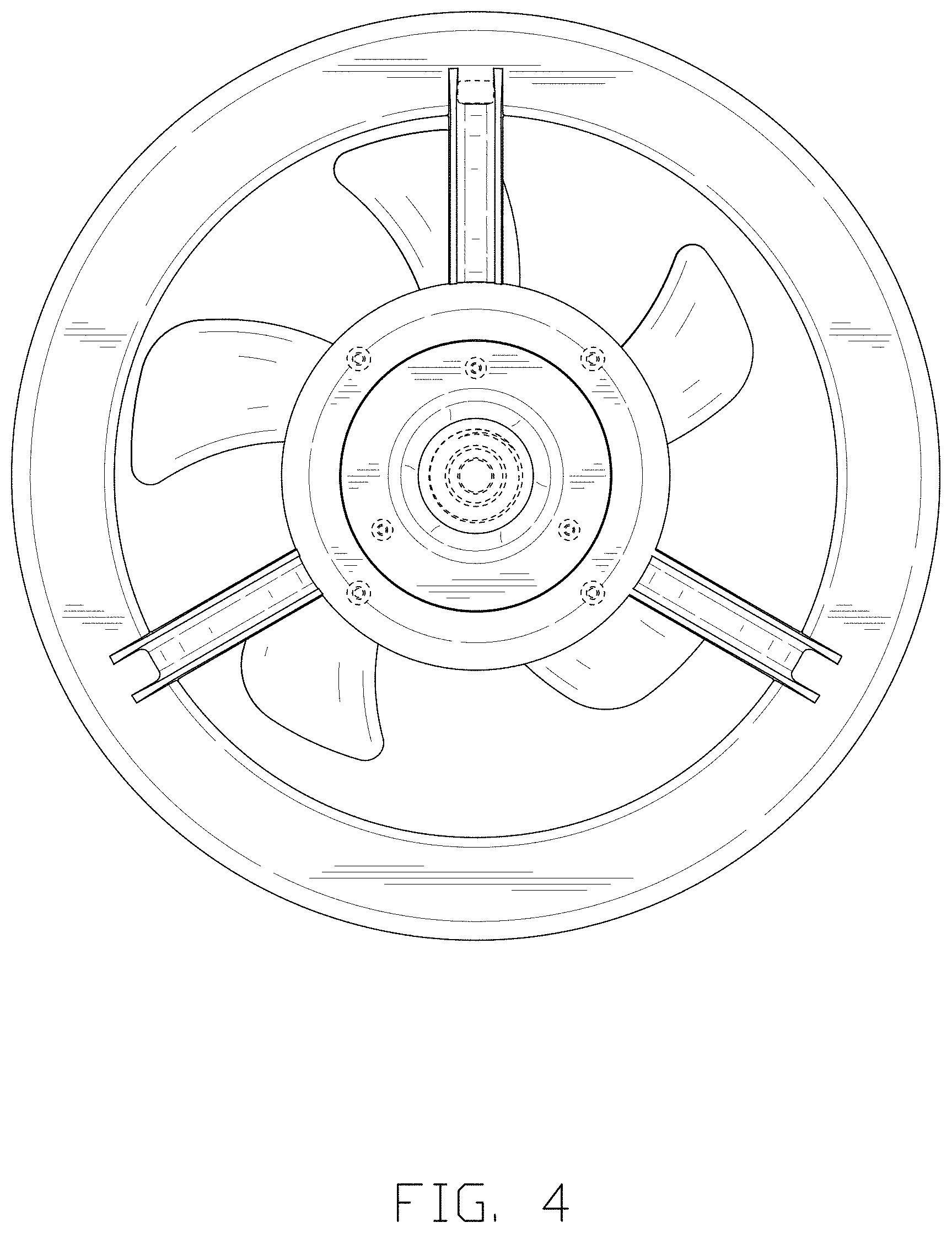 Patent USD1000667 Figure 4 – Fan light