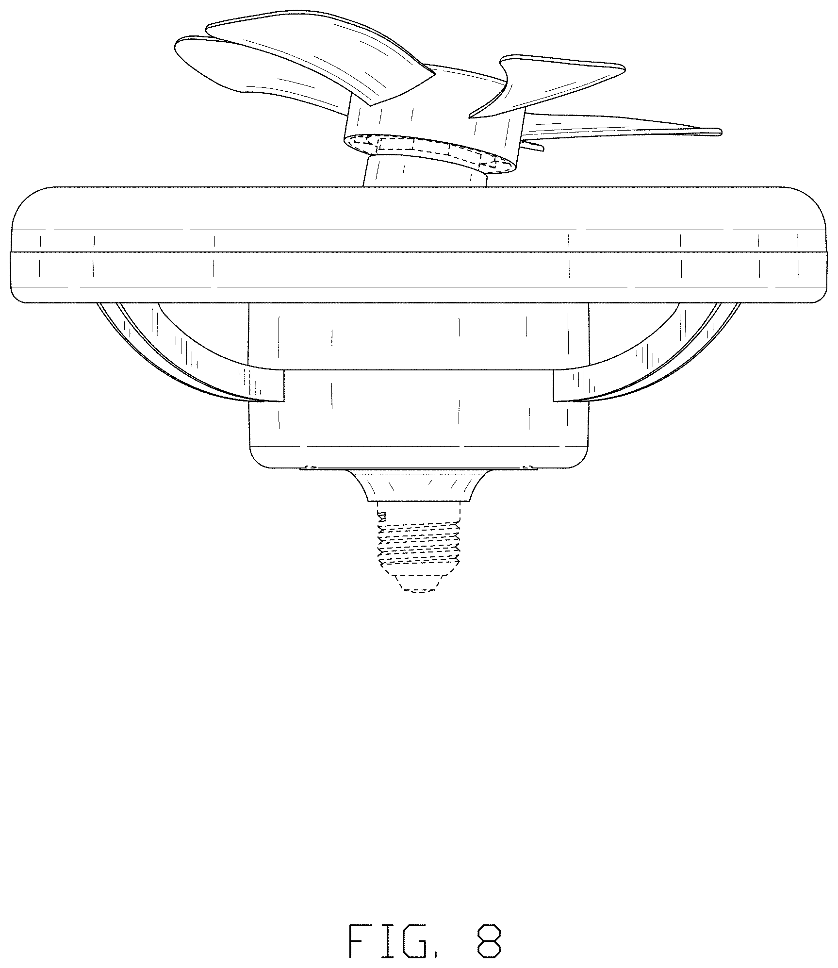 Patent USD1000667 Figure 8 – Fan light