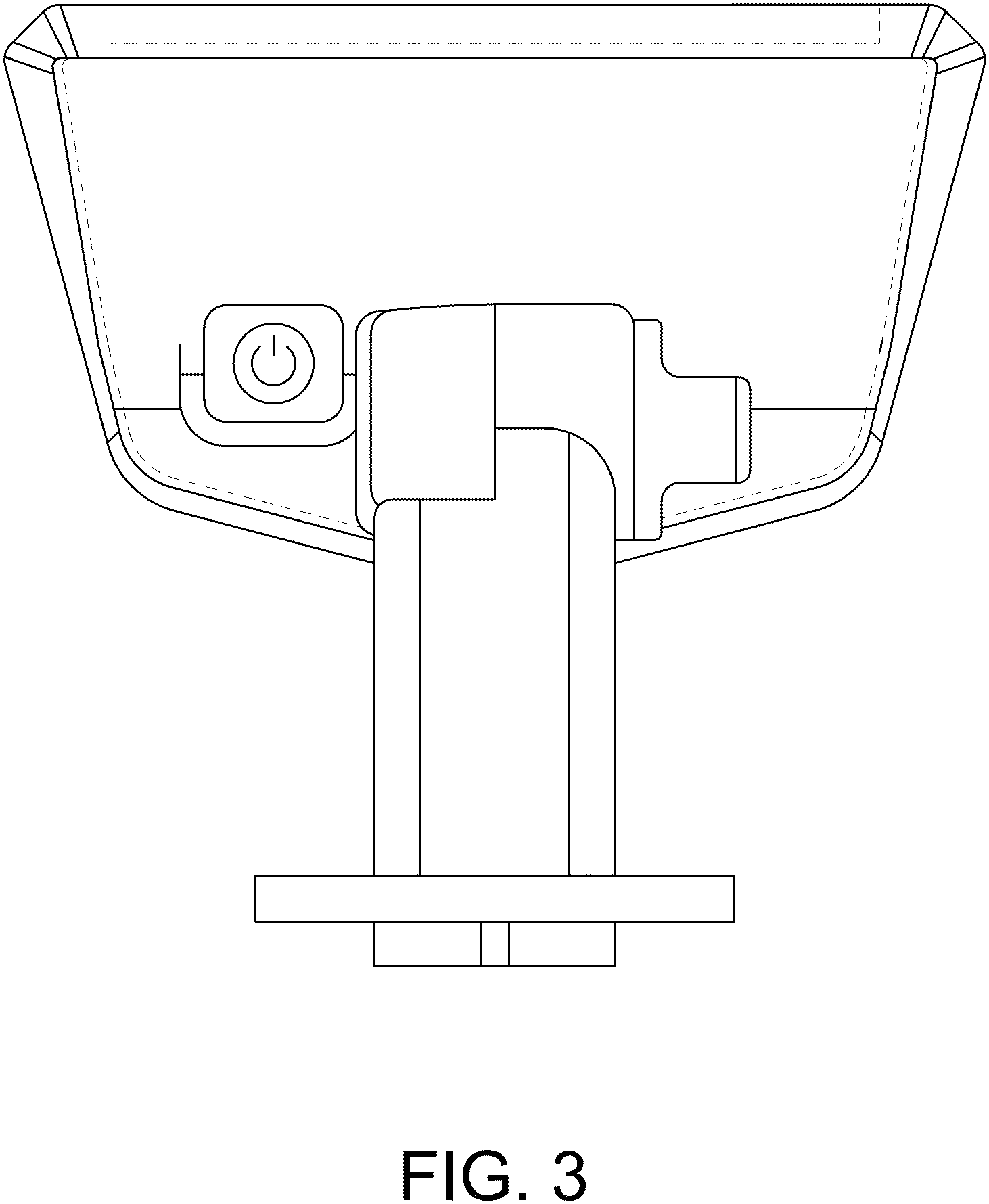 Patent USD1000669 Figure 3 – Lamp