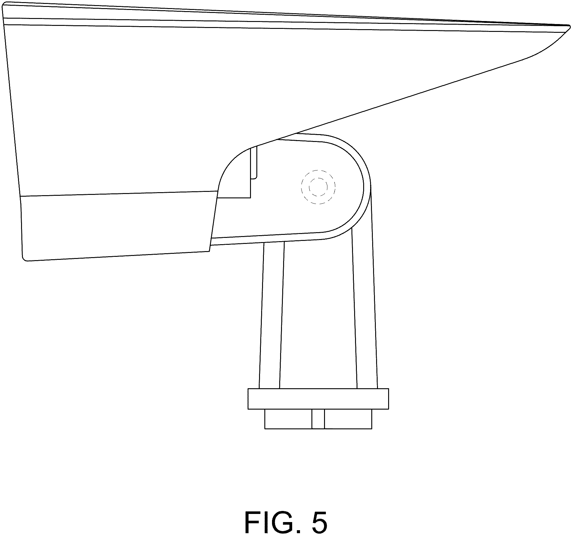 Patent USD1000669 Figure 5 – Lamp